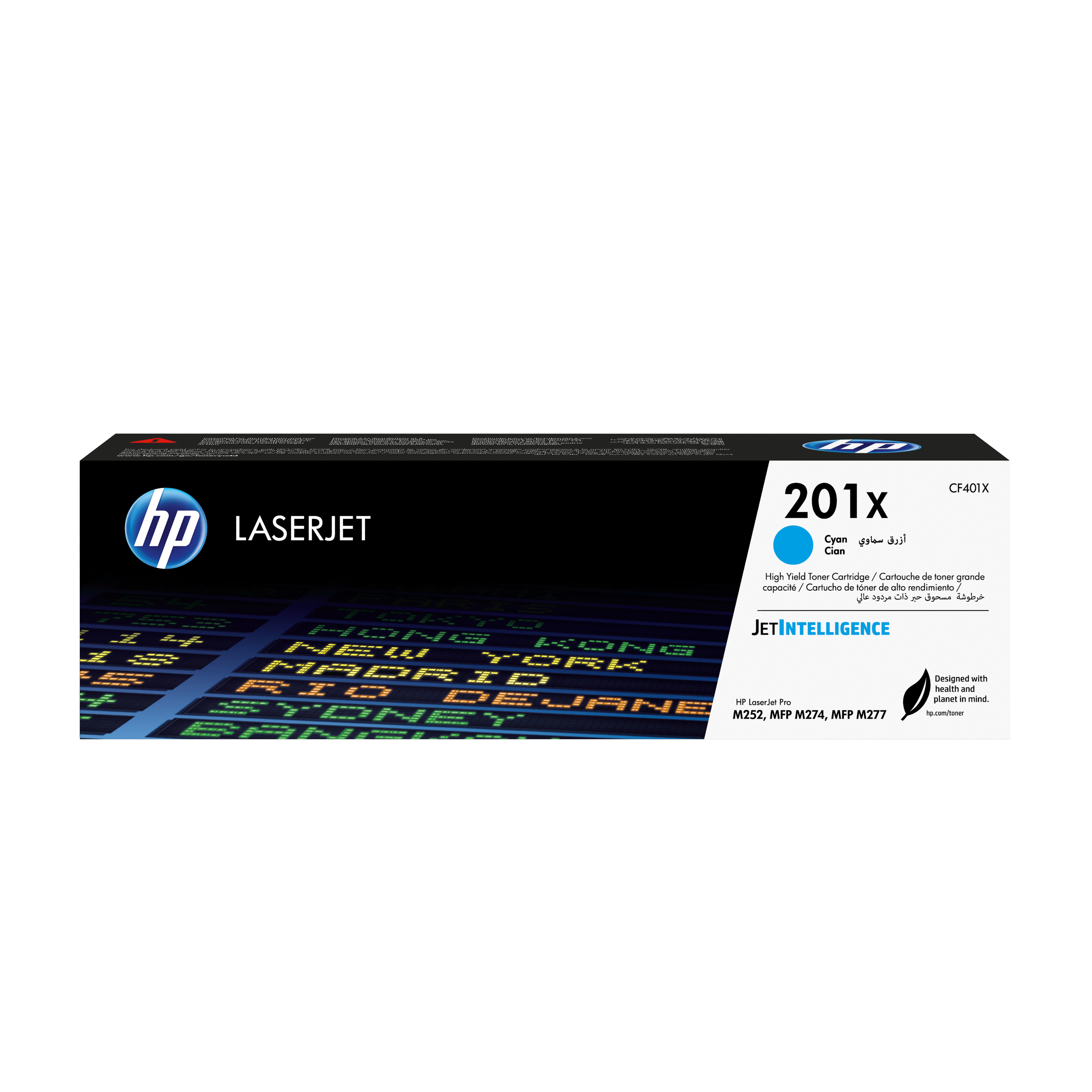 HP 201X (CF401X) cyan Tonerkartusche