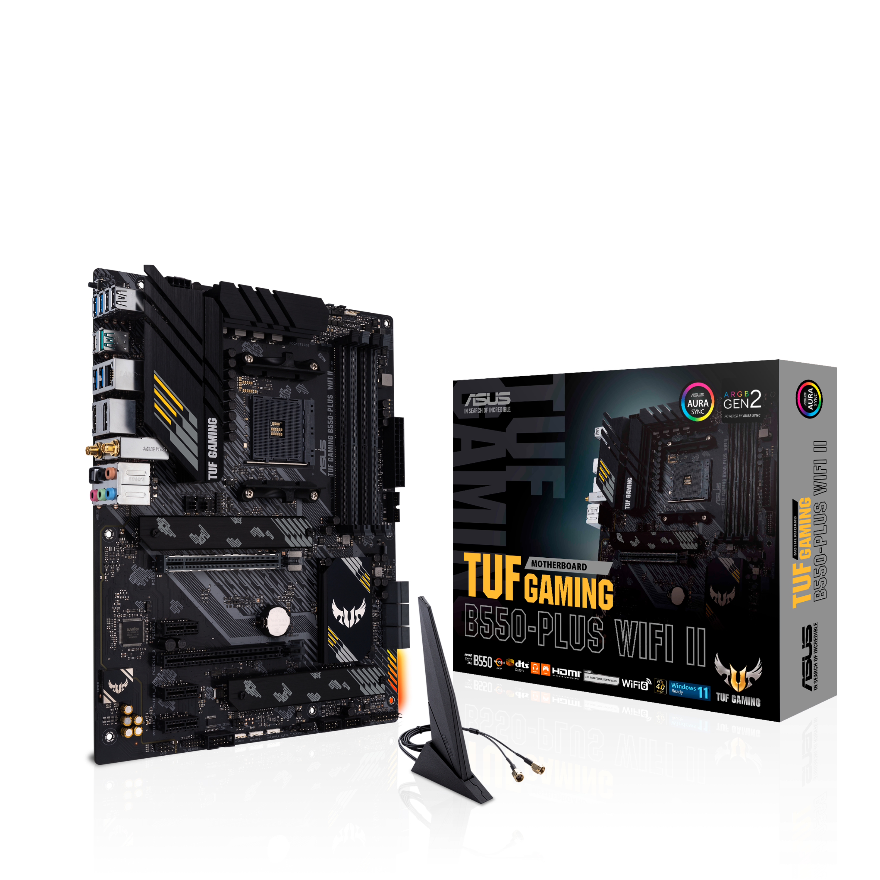 TUF GAMING B550-PLUS WIFI II, Mainboard