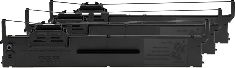 EPSON S015339 schwarz Farbbänder, 3 St.