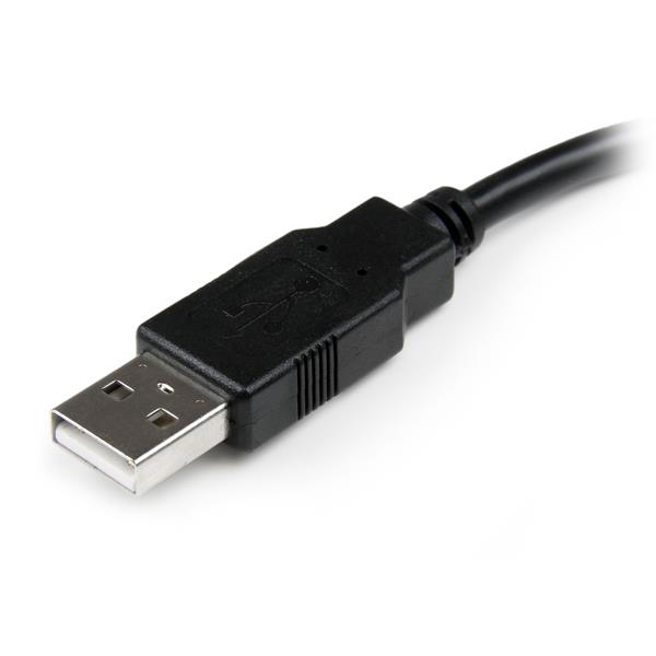 StarTech.com 15cm USB-A Verlängerungskabel USB 2.0 Schwarz