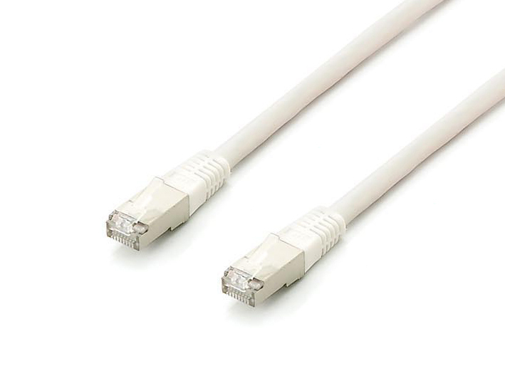 Equip Patchkabel Cat6A 10x S/FTP 2xRJ45 2.00m weiß Plat