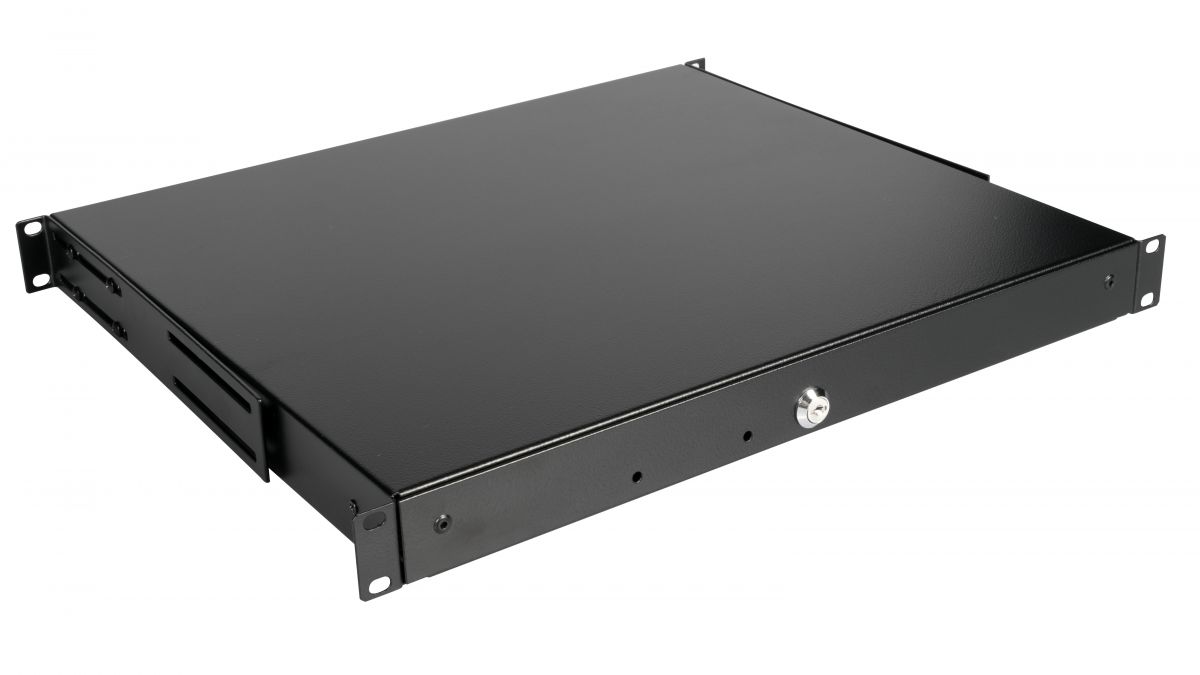 Equip 19 Schublade für Serverschränke abschl. 1U RAL9005