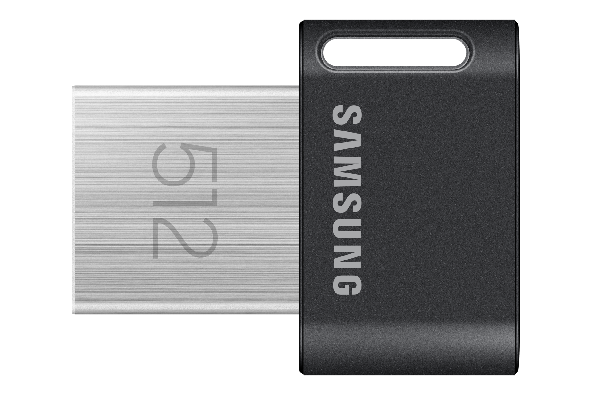 SAMSUNG FIT Plus USB-Stick Typ-A 512GB 400 MB/s Lesen 110 MB/s Schreiben kompakter USB 3.1 Flash Drive mit Schlüsselring Gray