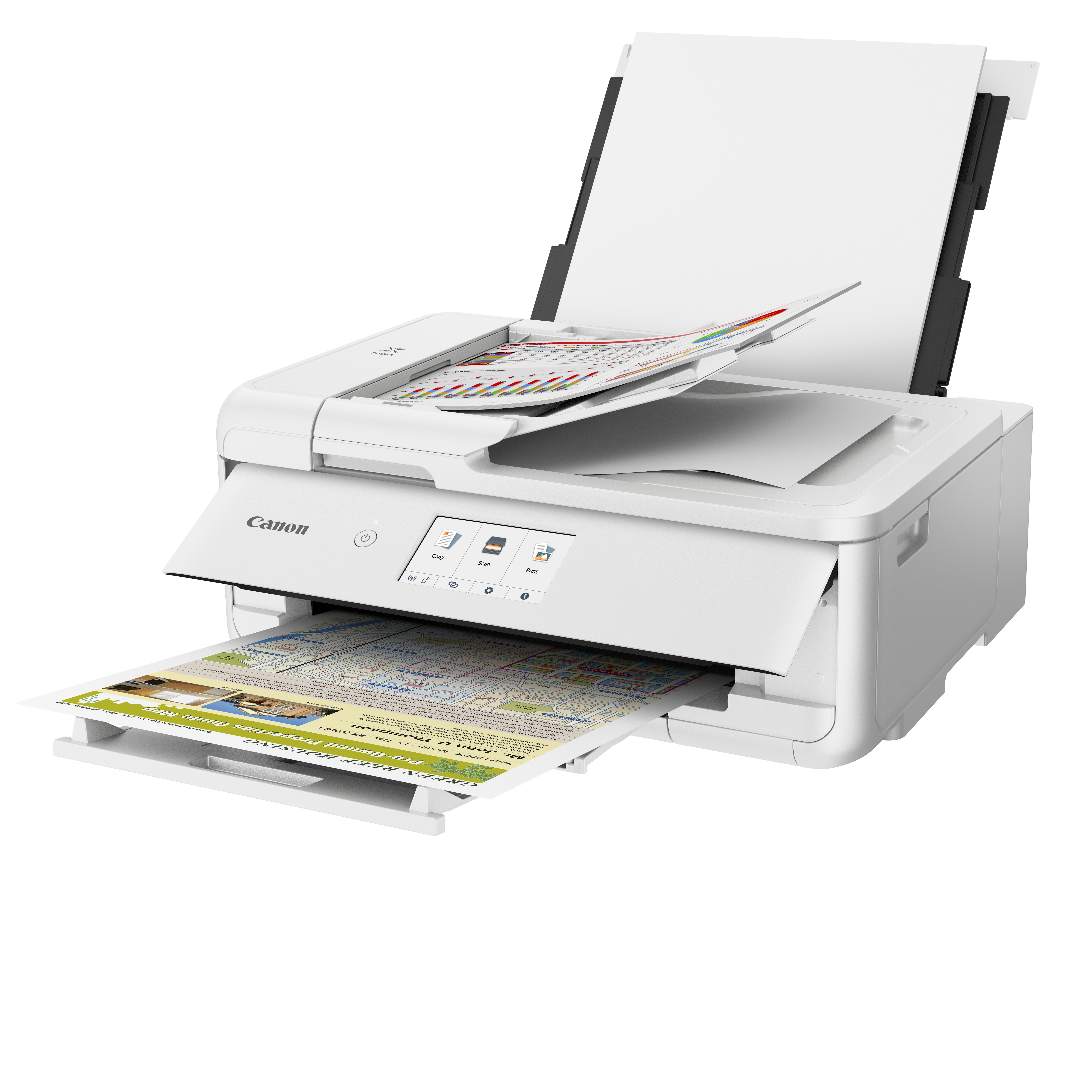 Canon PIXMA TS9551Ca Multifunktionssystem 3-in-1 A3 weiß