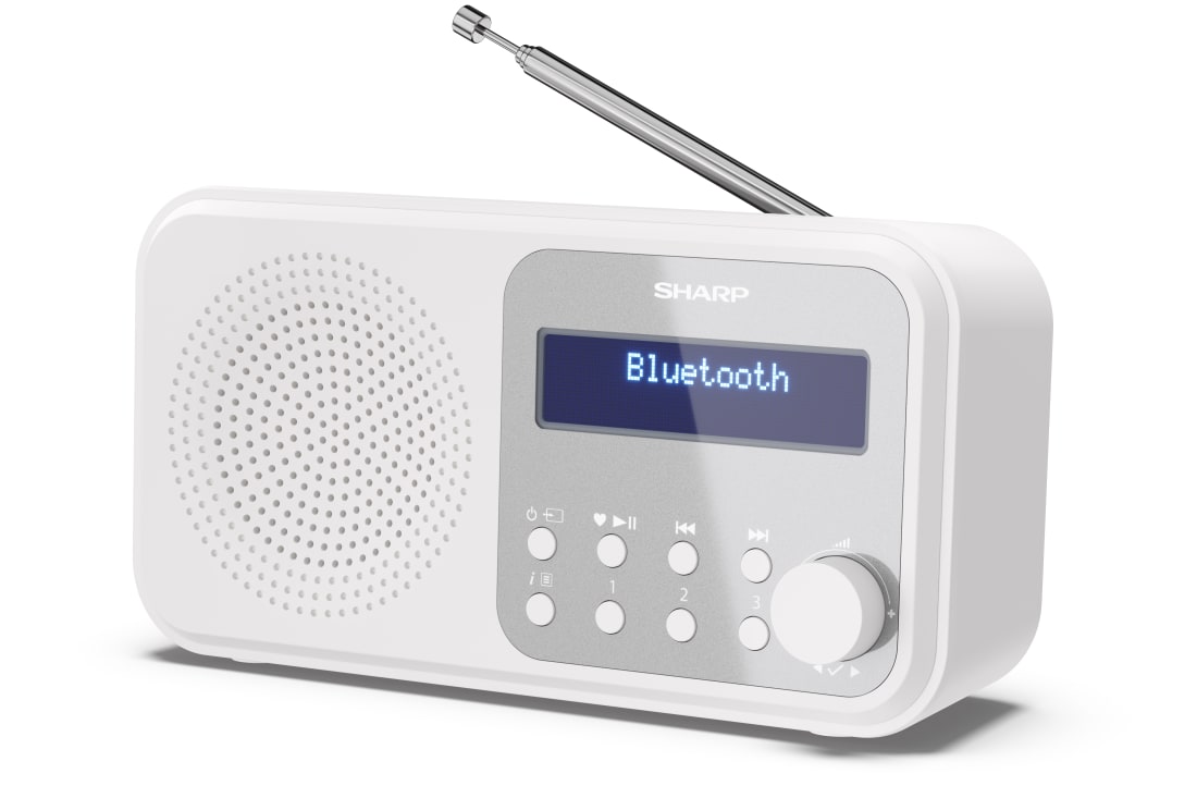 Sharp DR-P420 DAB+/BT Radio weiß