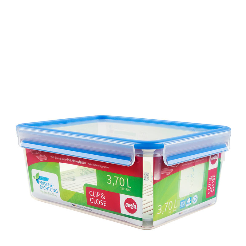 CLIP & CLOSE Frischhaltedose 3,7 Liter