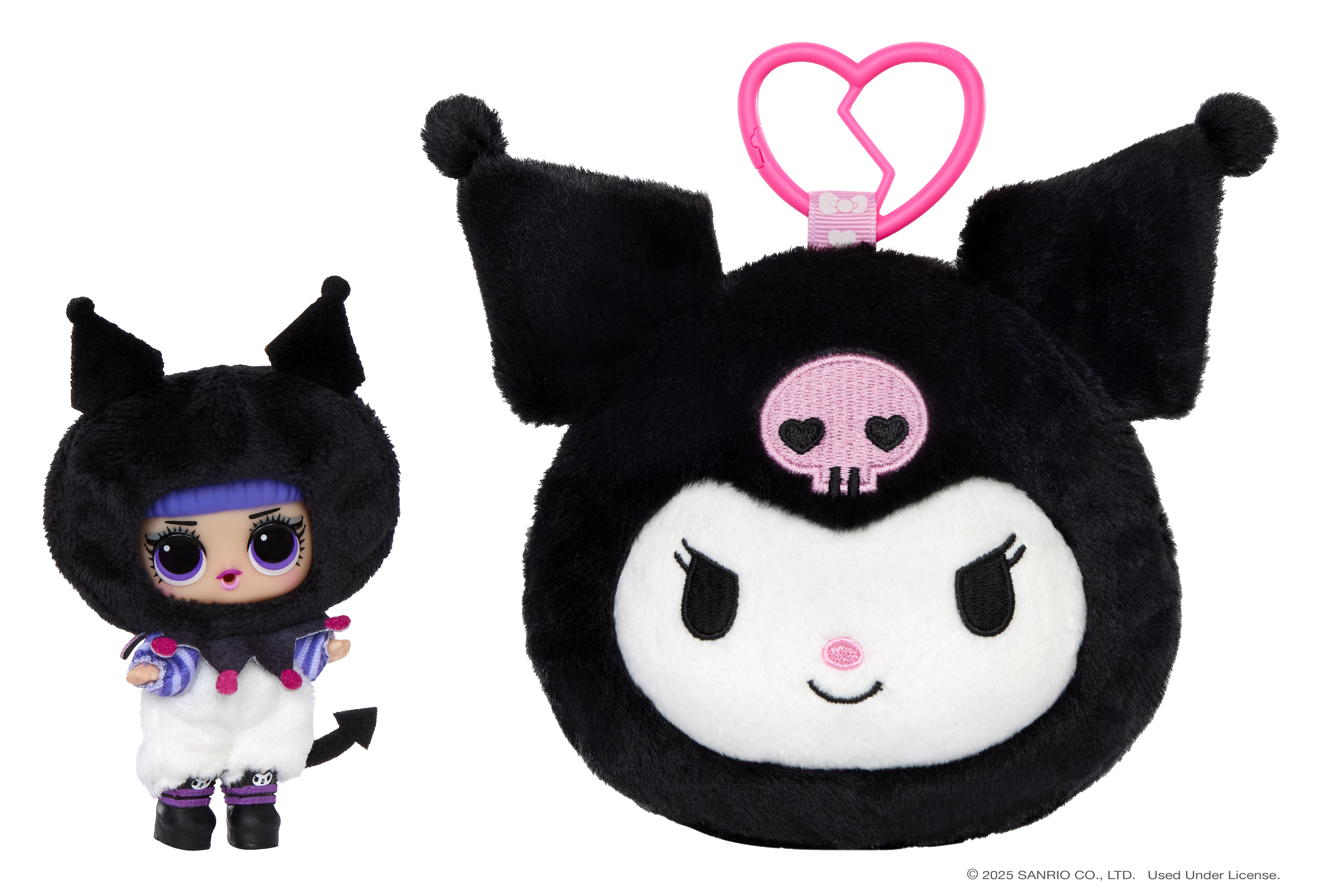 L.O.L. Surprise Loves Hello Kitty Reversible Plush, Spielfigur