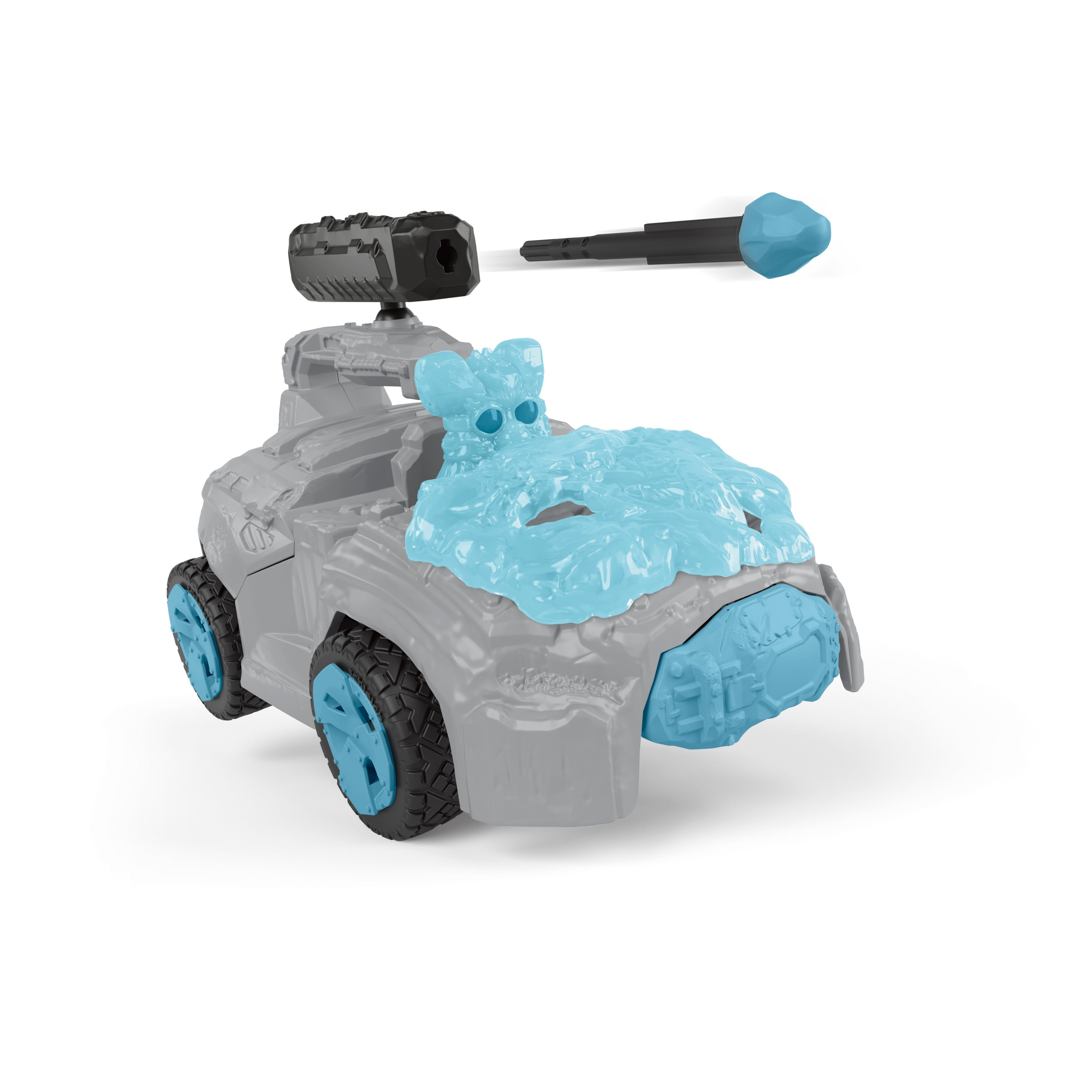 Eldrador Creatures Eis-Crashmobil mit Mini Creature, Spielfigur