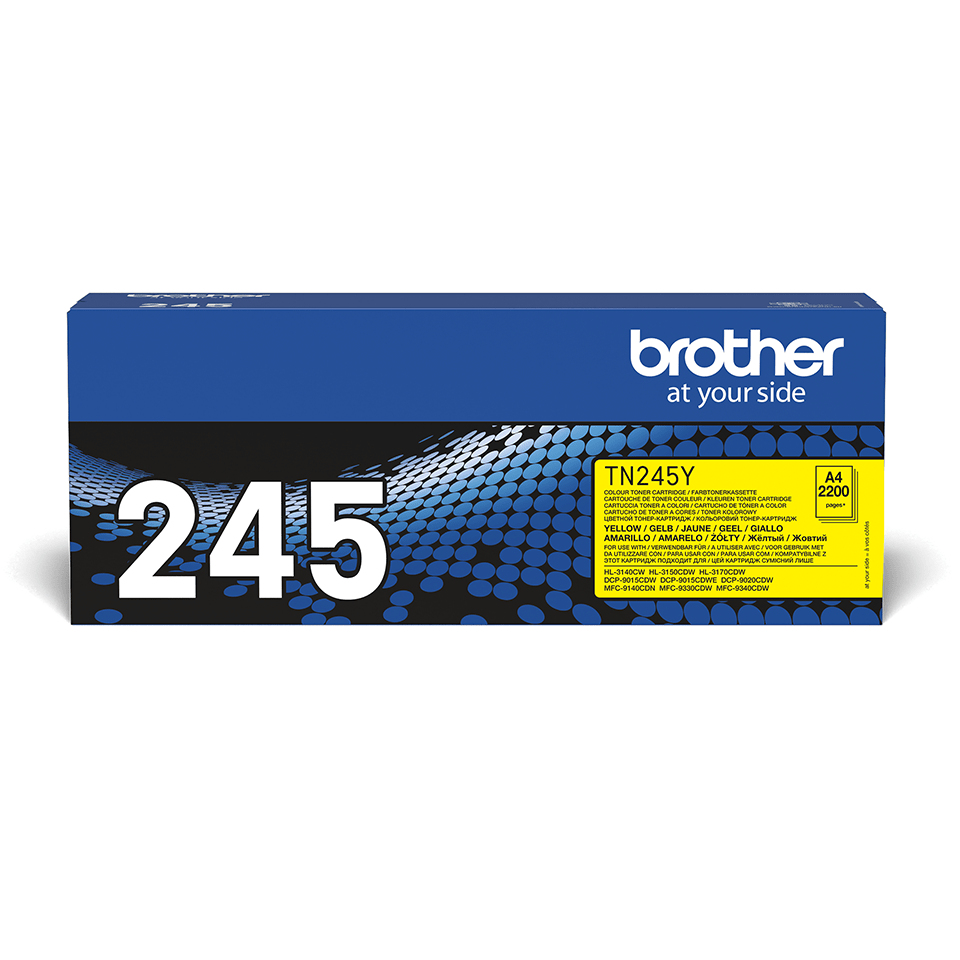 TN-245Y TONER CARTRIDGE YELLOW F. HL-3140/3150/3170 F.2200 P