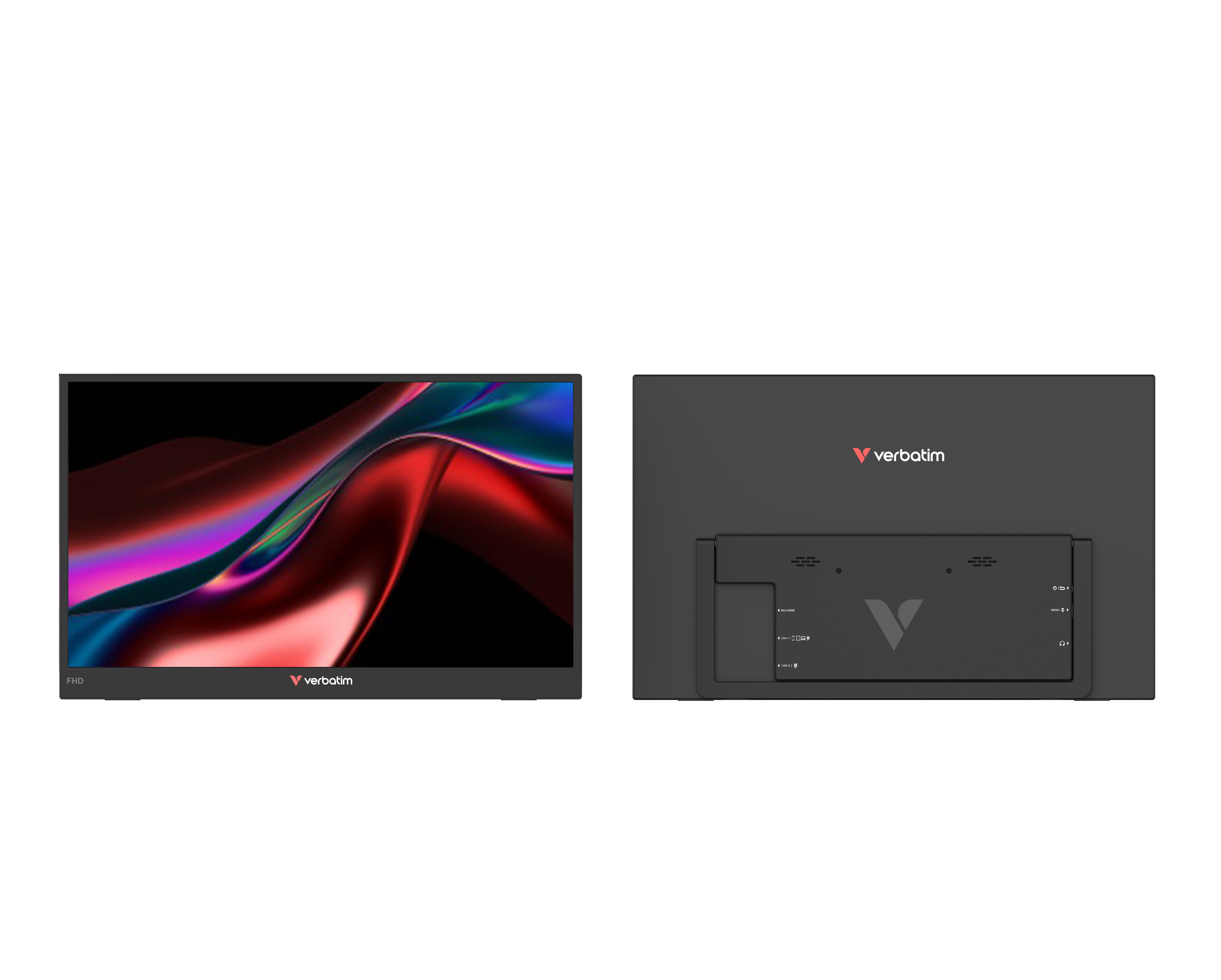 Verbatim Portable Monitor 15,6" FHD Dual Monitor Essentials