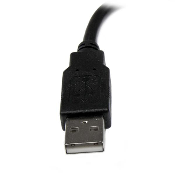 StarTech.com 15cm USB-A Verlängerungskabel USB 2.0 Schwarz