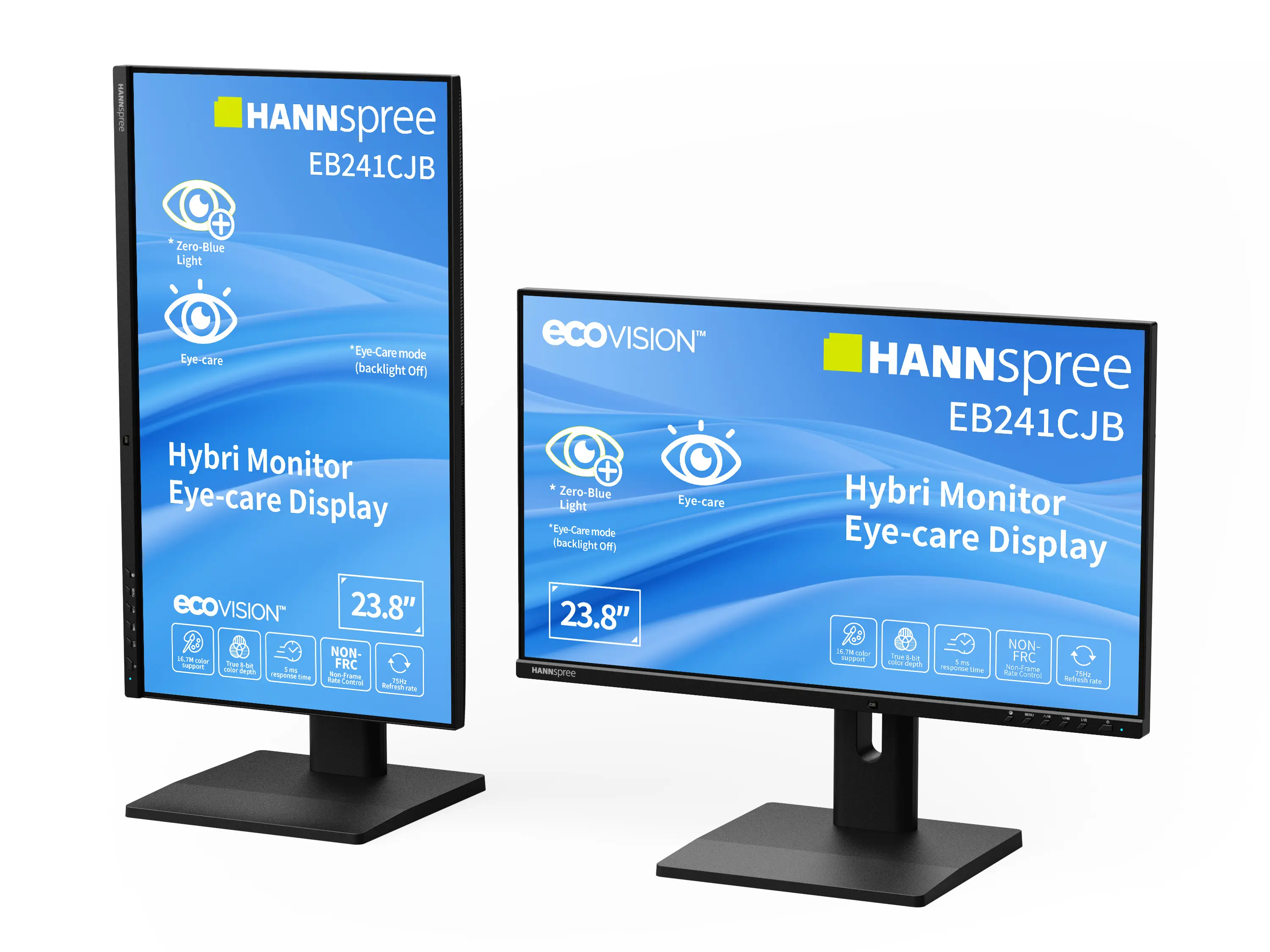 HANNSPREE EB241CJB 60,45cm 23,8Zoll 1920x1080 16:9 6ms HDMI DP USB (P)