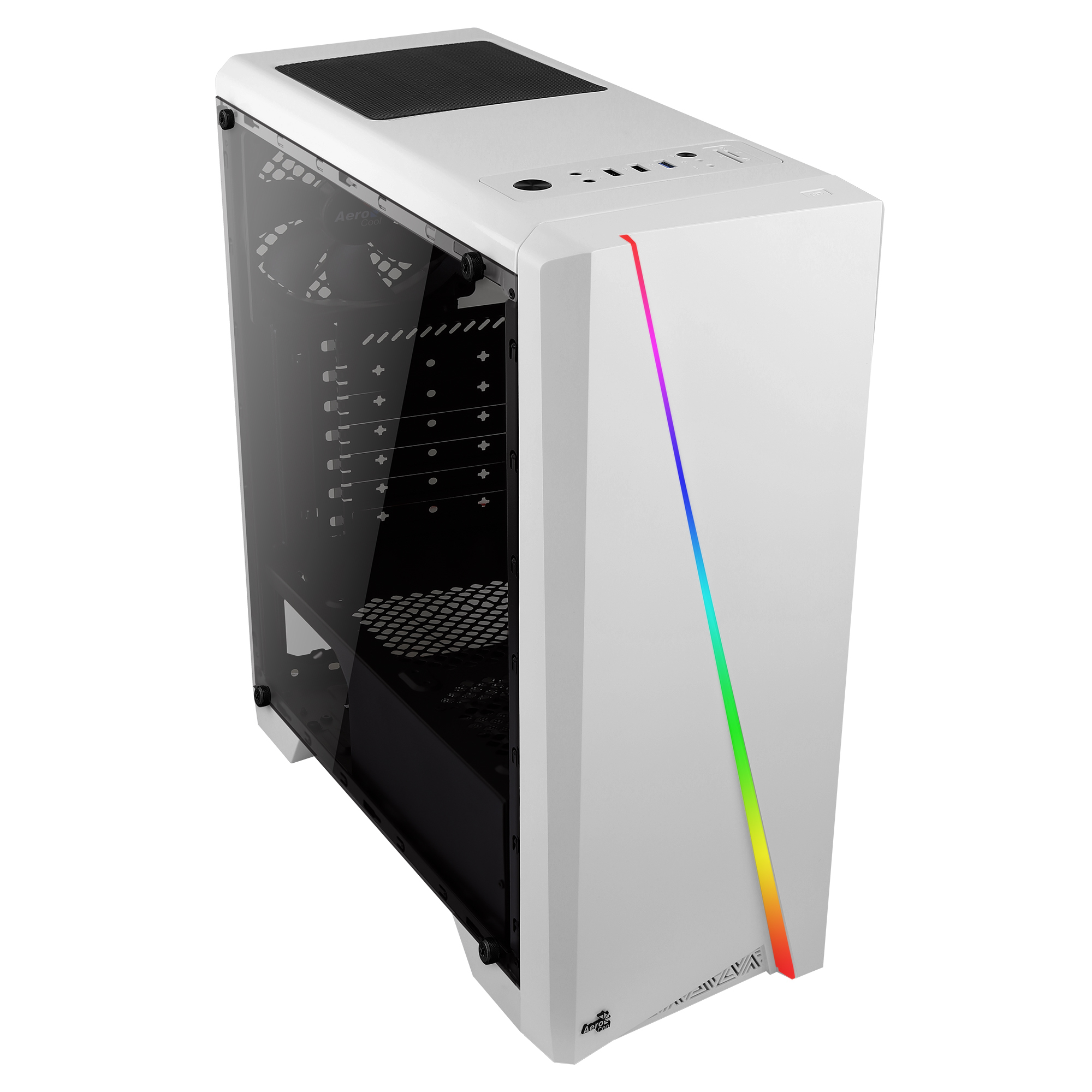 AeroCool Geh Midi Cylon White MicroATX/ATX/MiniITX o.N.