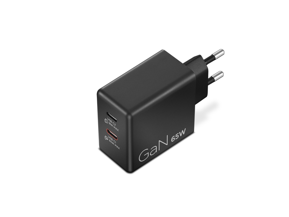 Lenovo Dual USB-C 65W GaN Charger