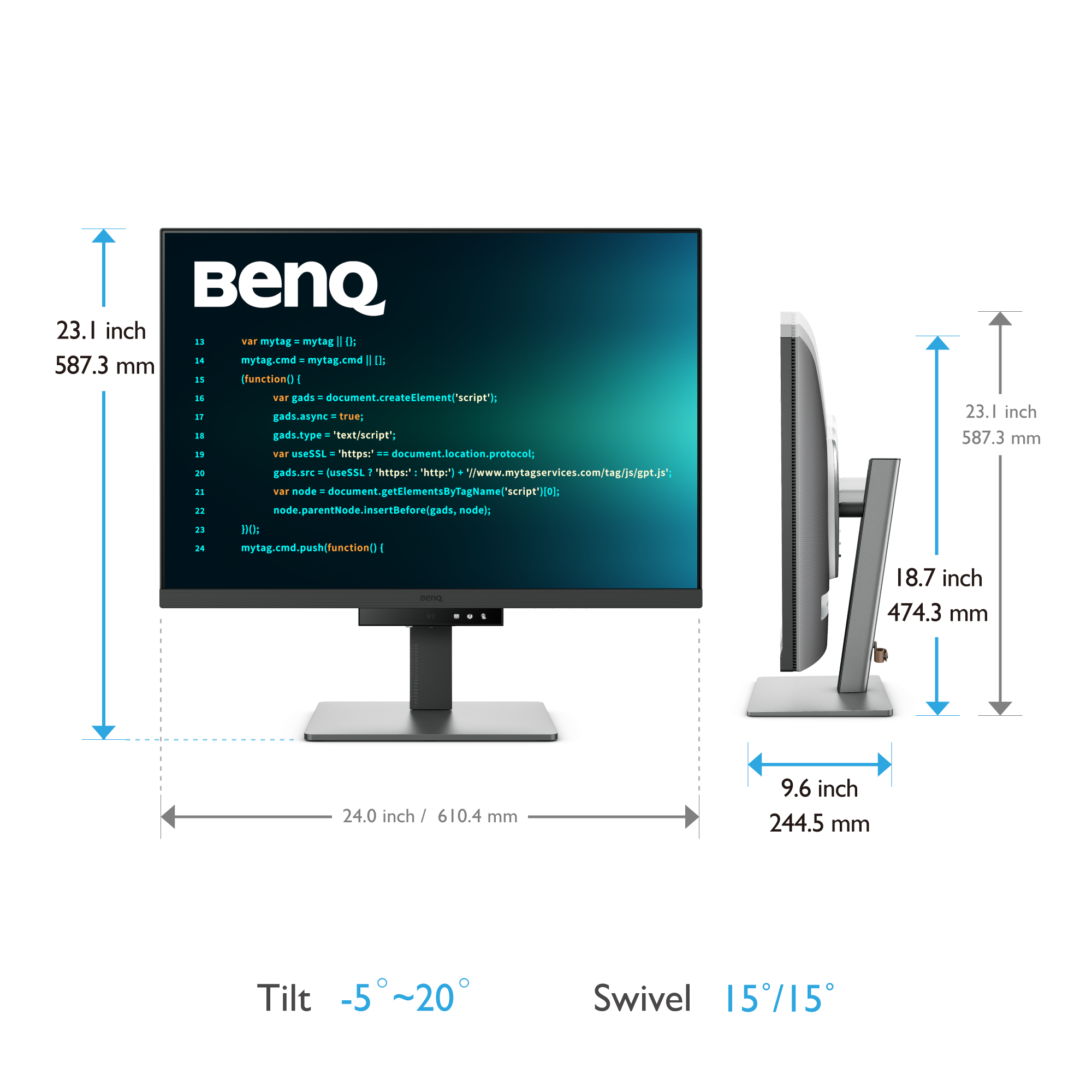 RD280U IPS 4K UHD USB-C HDR10 P3 KVM 28IN 3:2 IPS 5MS 1200:1 H