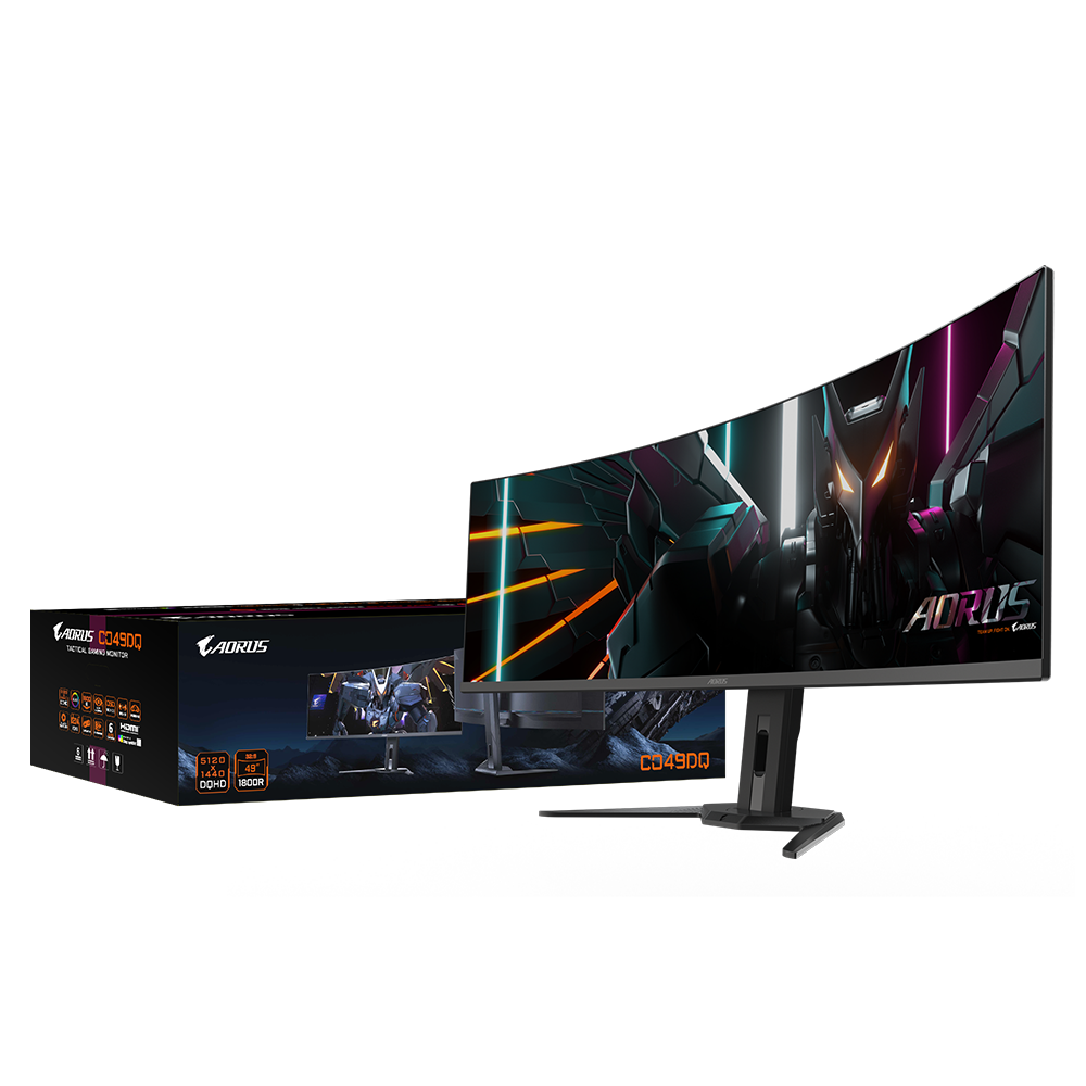 AORUS CO49DQ, Gaming-Monitor