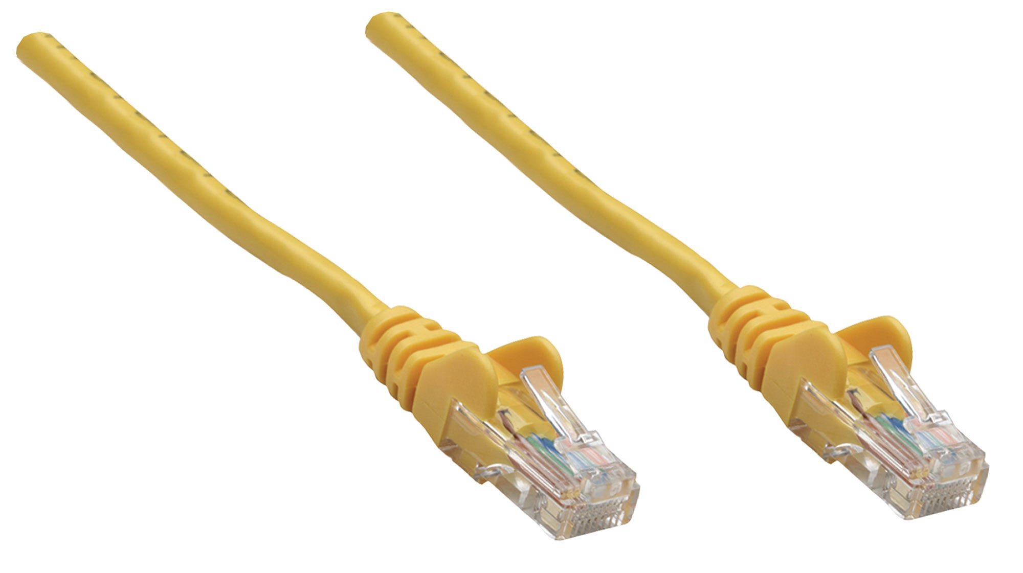 INTELLINET Patchkabel Cat6A CU S/FTP LSZH 0.25m gelb