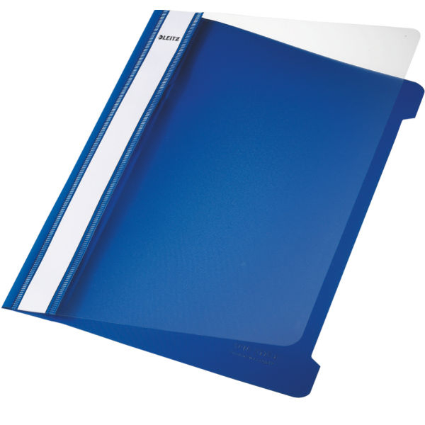 LEITZ Schnellhefter 4197 Kunststoff blau DIN A5, 1 St.