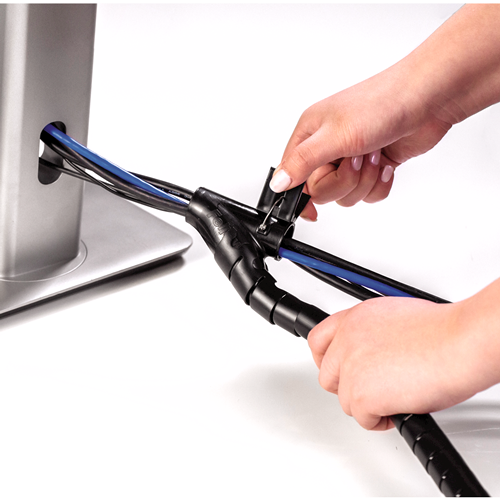 Fellowes Kabelordner Cablezip 2m schwarz