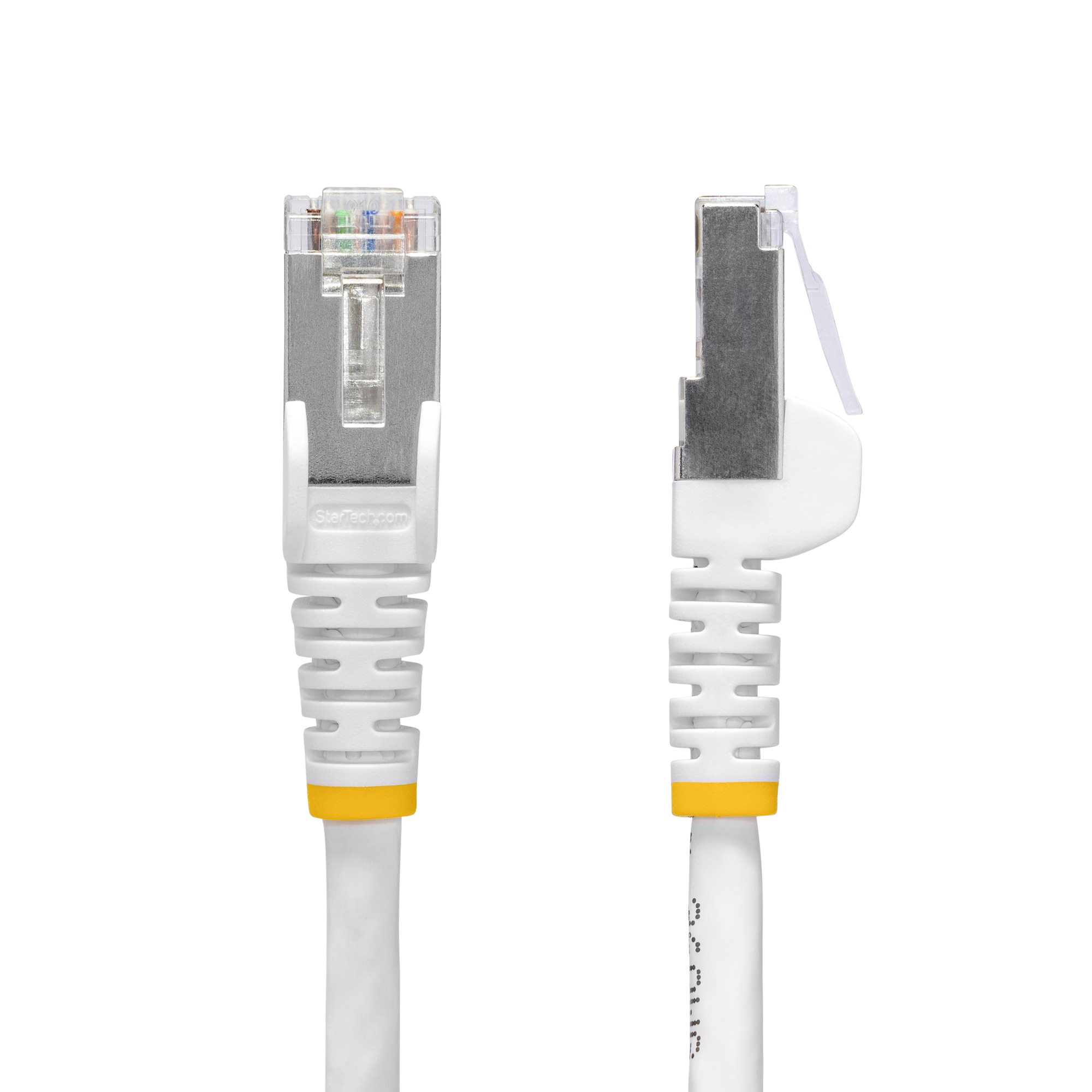 STARTECH.COM 3m Weisses CAT8 Netzwerkkabel Snagless RJ45 Patchkabel 25G/40G LAN Kabel 2000MHz 100W PoE++ S/FTP LSZH