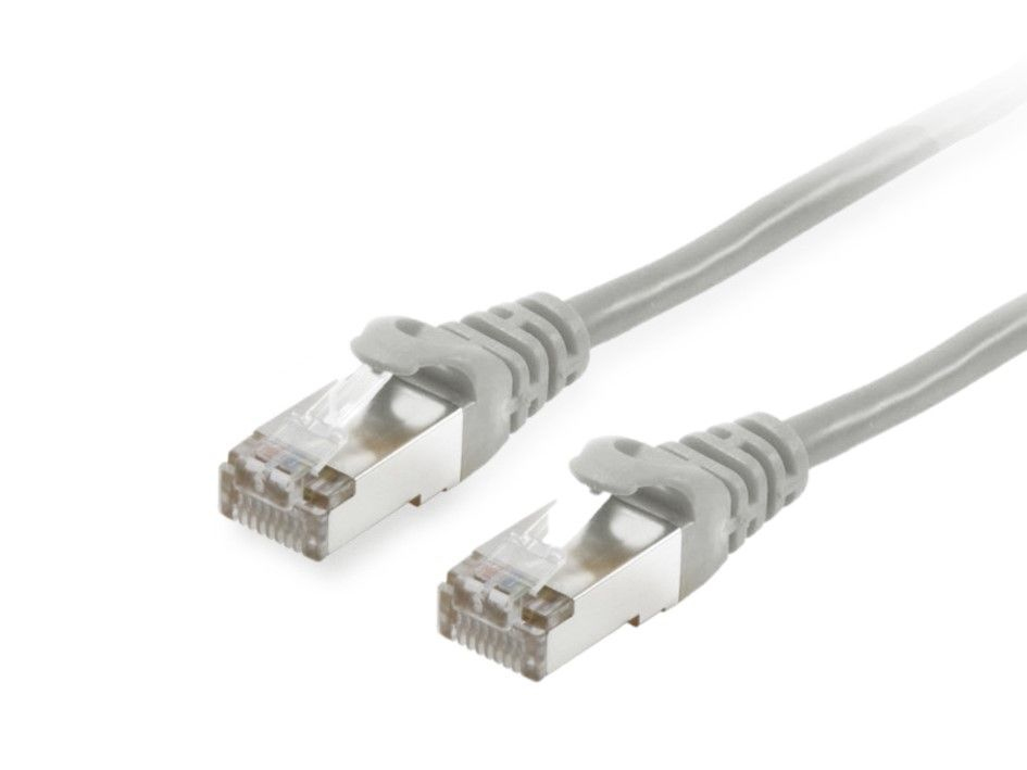 Equip Patchkabel Cat6 S/FTP 2xRJ45 1.50m grau LSZH Polybeutel