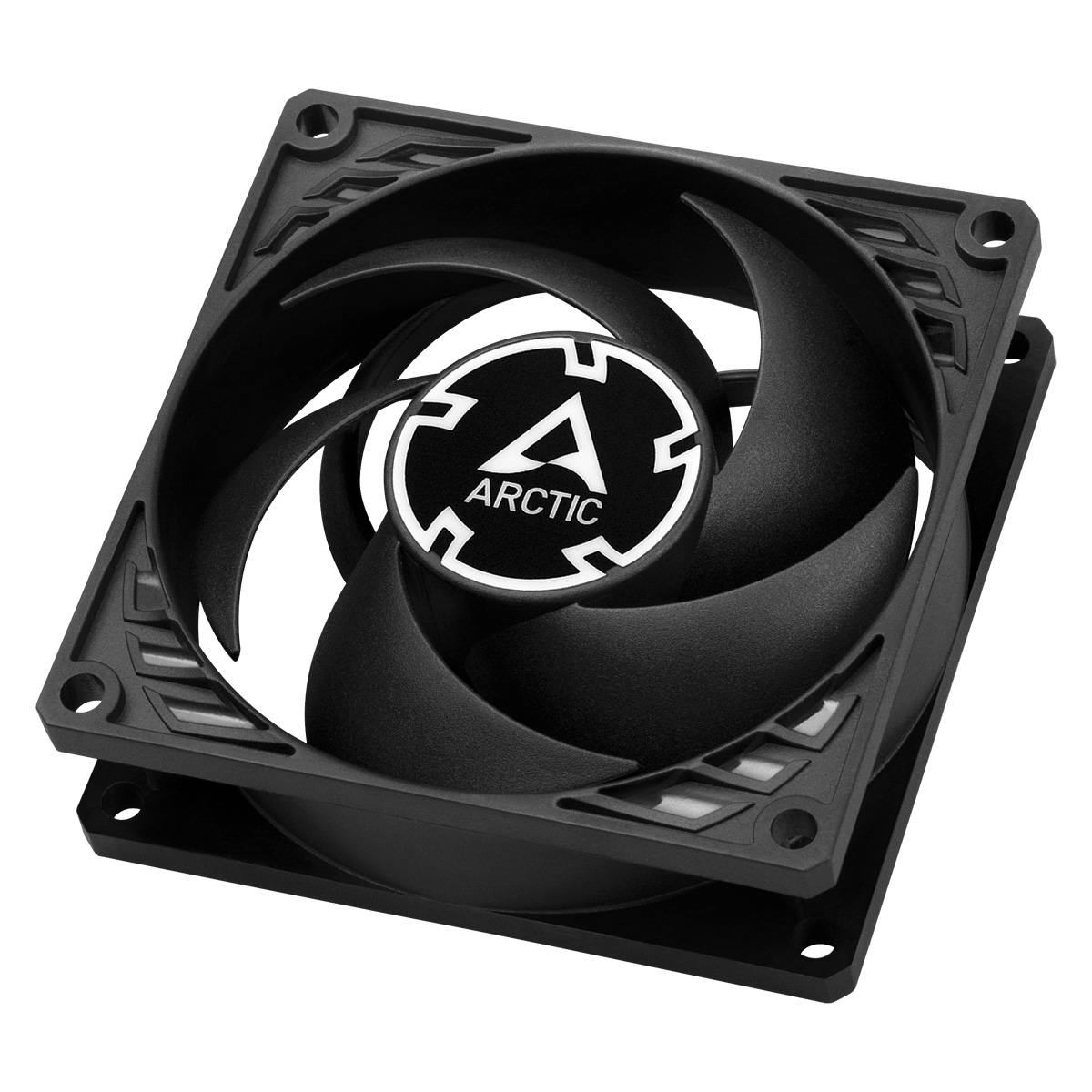 ARCTIC Lüfter 80*80*25 P8 Max-80mm PWM regulated (Black)