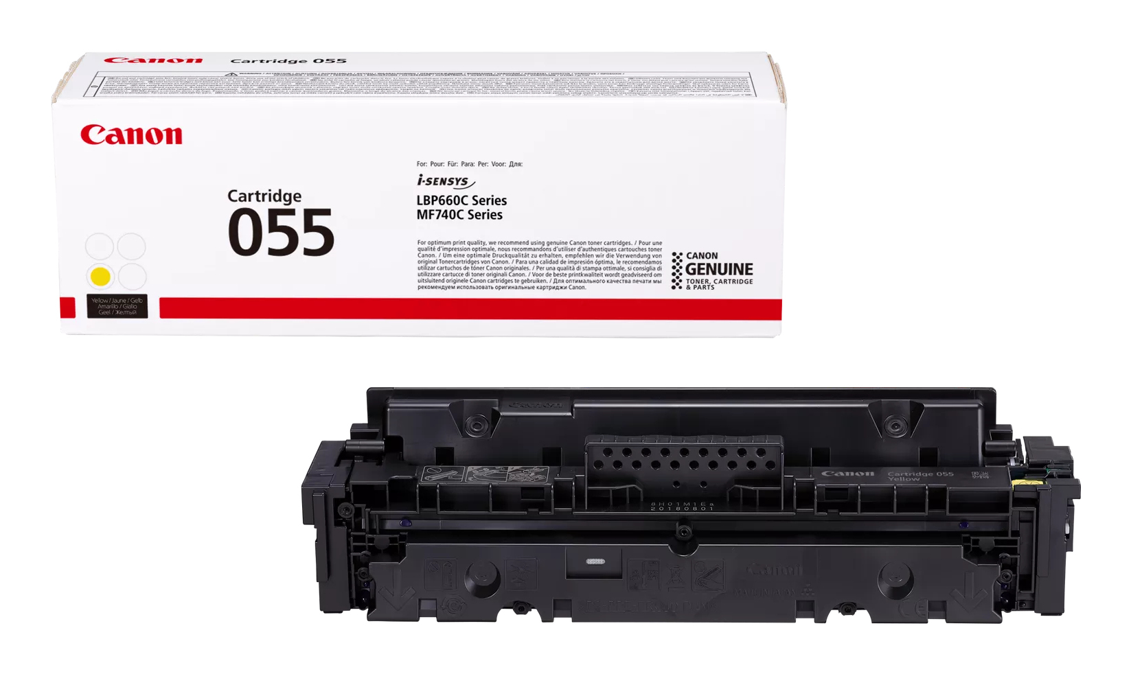 Canon 055 Y gelb Toner