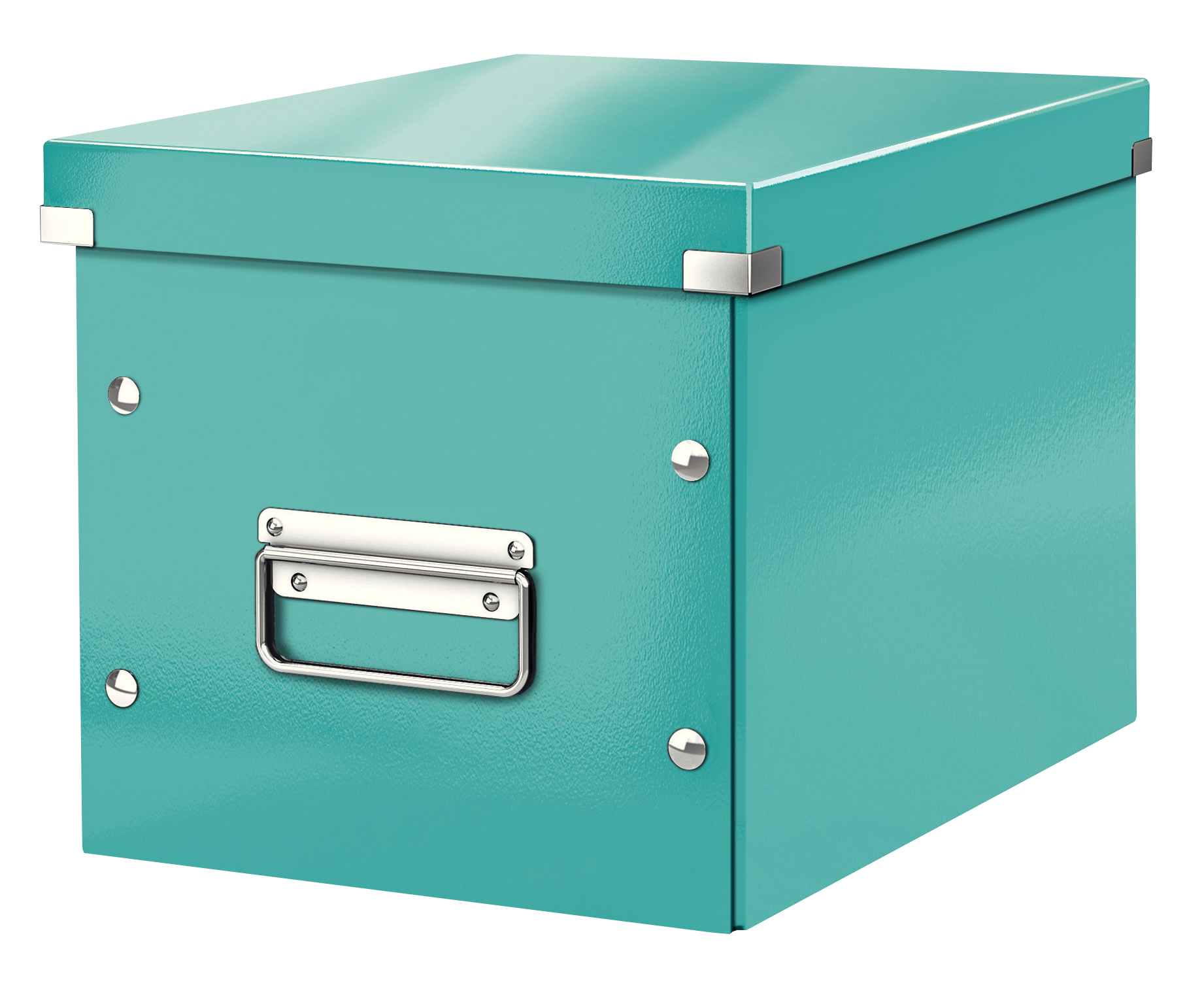 LEITZ Click & Store Aufbewahrungsbox 10,0 l eisblau 26,0 x 26,0 x 24,0 cm, 1 St.