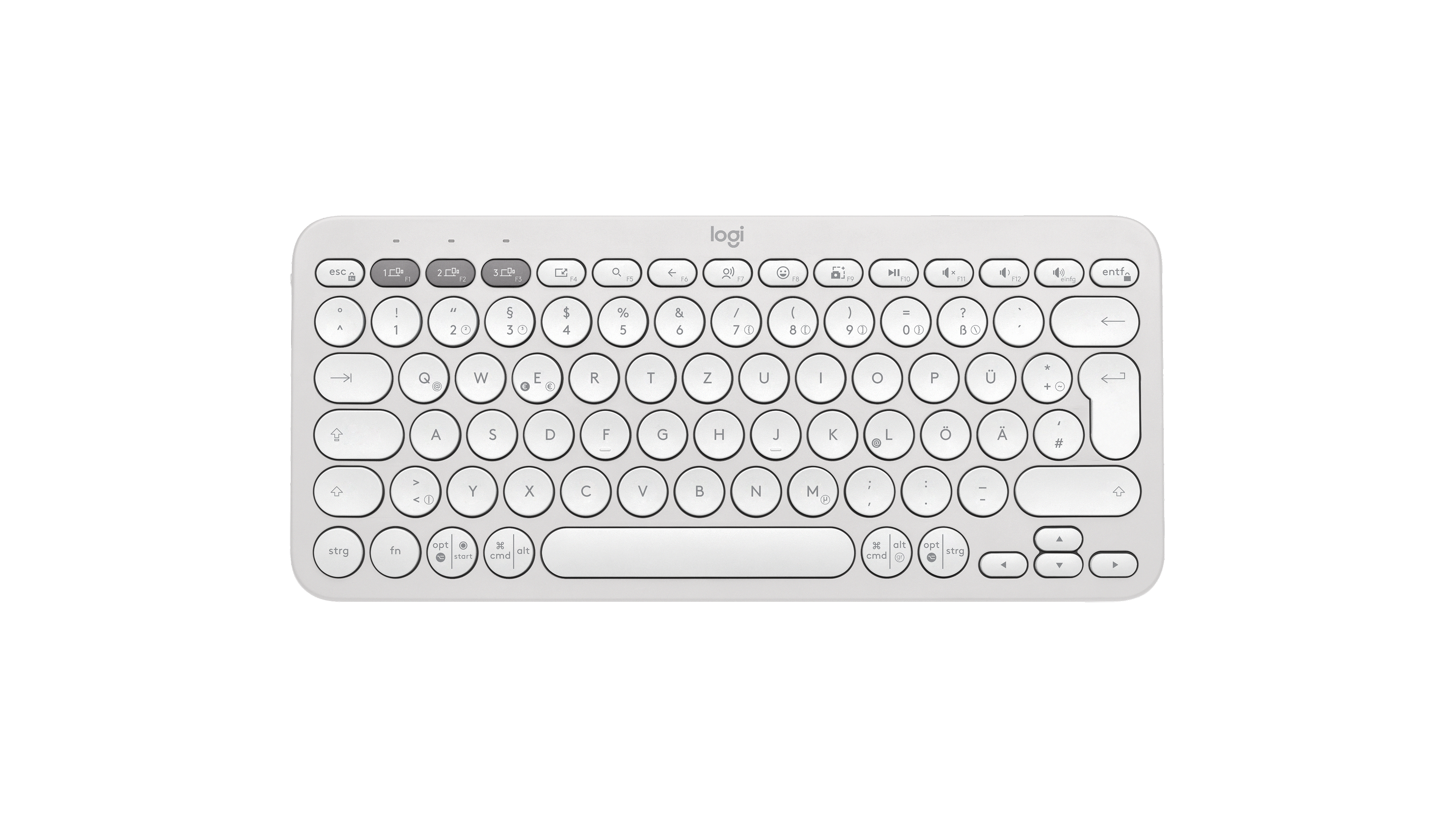 PEBBLE KEYS 2 K380S TONAL WHITE DEU BTN/ACENTRAL-419UNIVERSAL