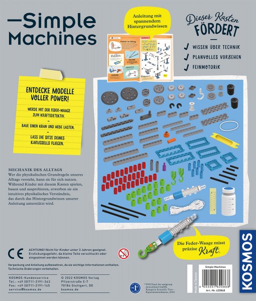 Simple Machines, Experimentierkasten