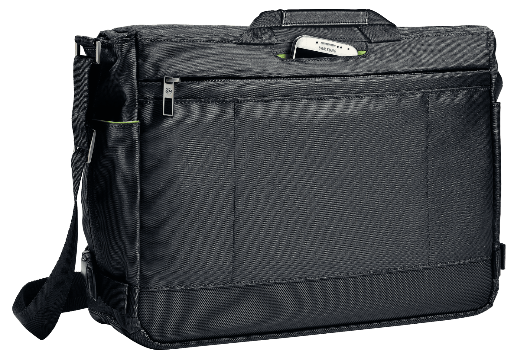 LEITZ Laptoptasche Complete 15,6 Zoll Messenger Smart Traveller Kunstfaser schwarz 60190095 bis 39,6 cm (15,6 Zoll)