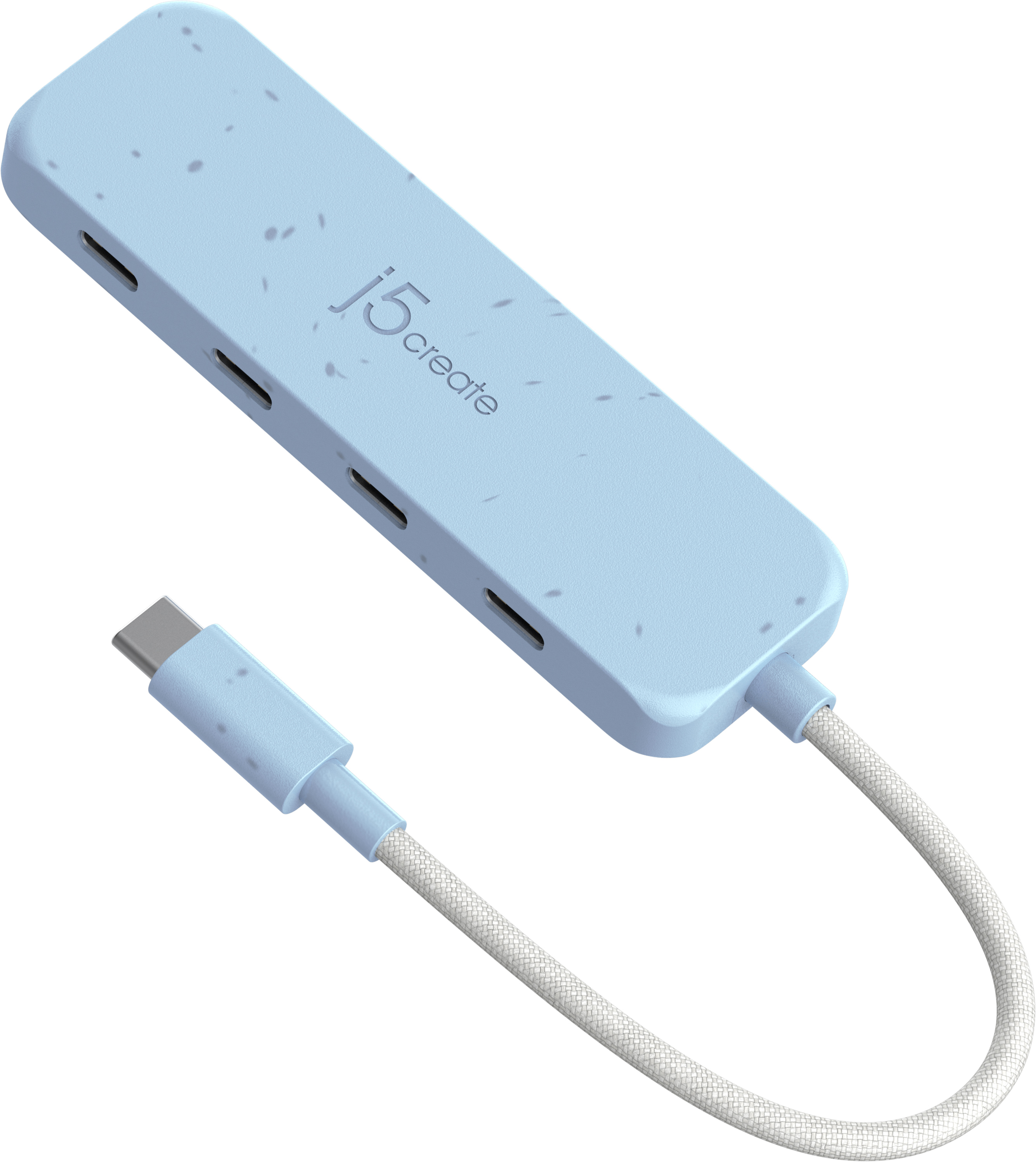 ECO-FRIENDLY USB-C TO 4-PORT TYPE-C GEN 2 HUB