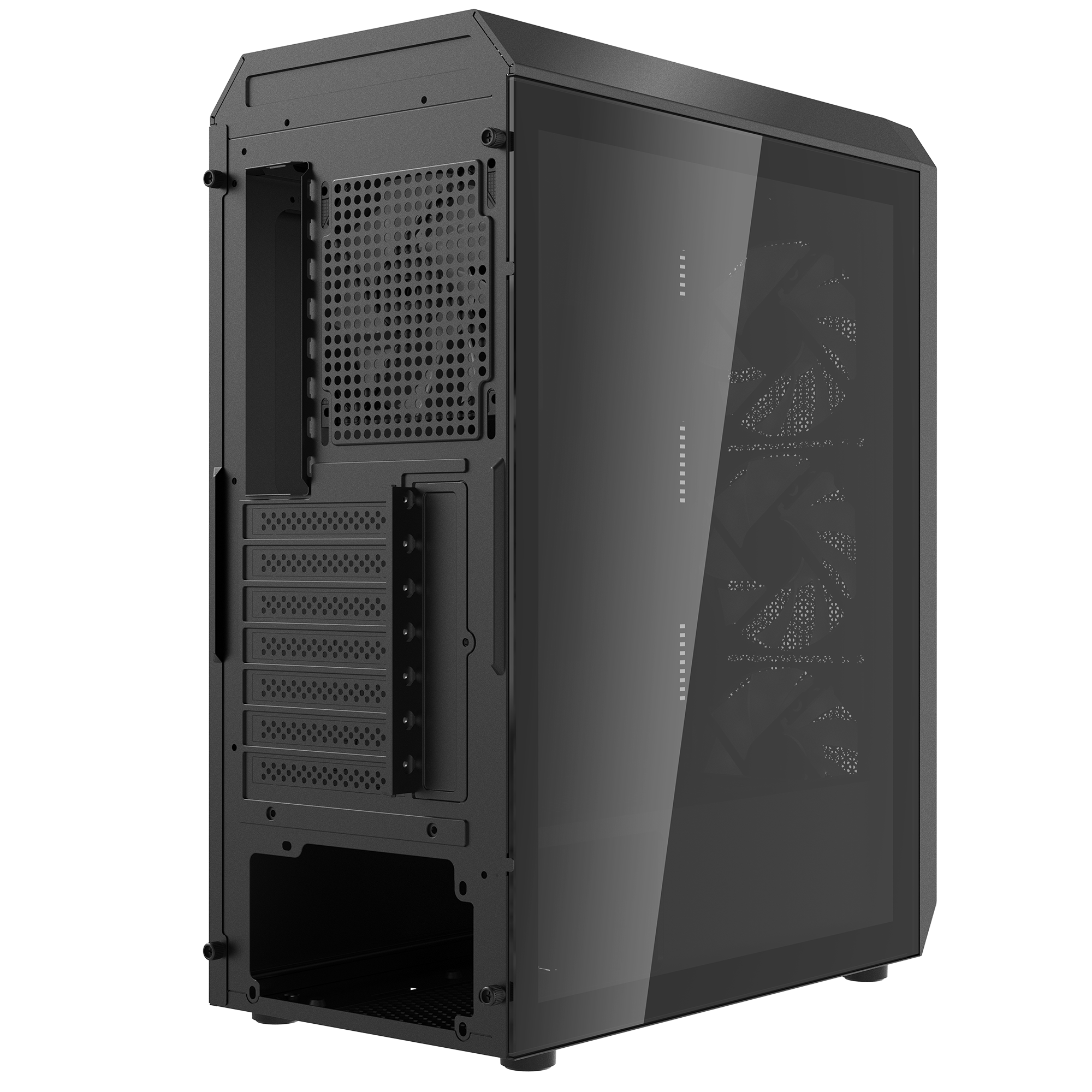 Geh XPG VALOR AIR PLUS (ATX) Midi Tower schwarz retail