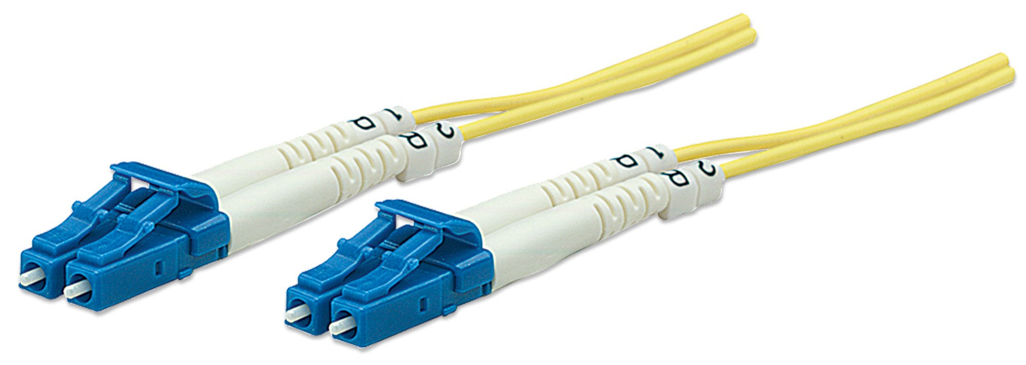 INTELLINET LWL Anschlusskabel LC/LC 3m Singlemode OS2 gelb