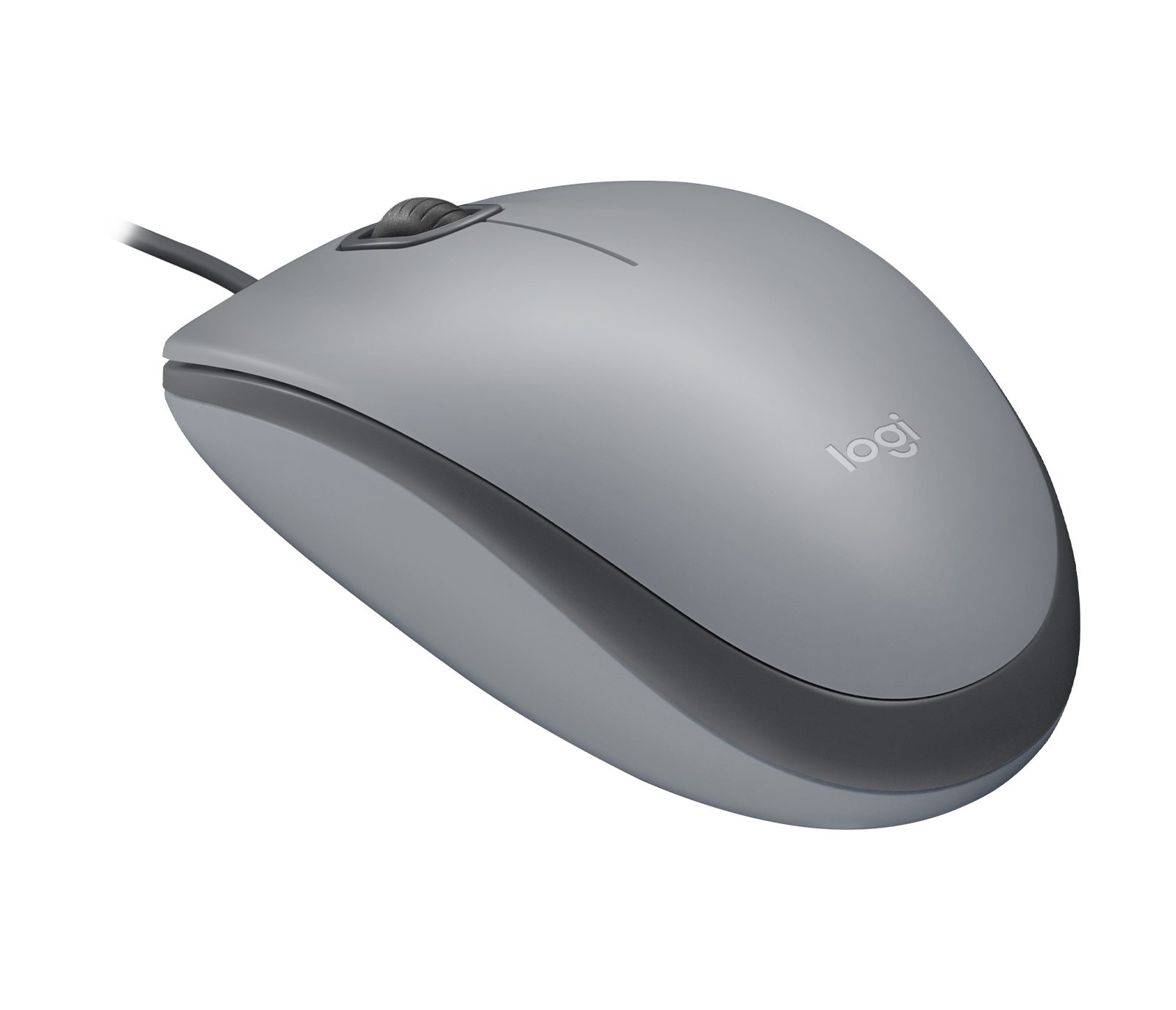 Logitech USB Mouse M110 grau