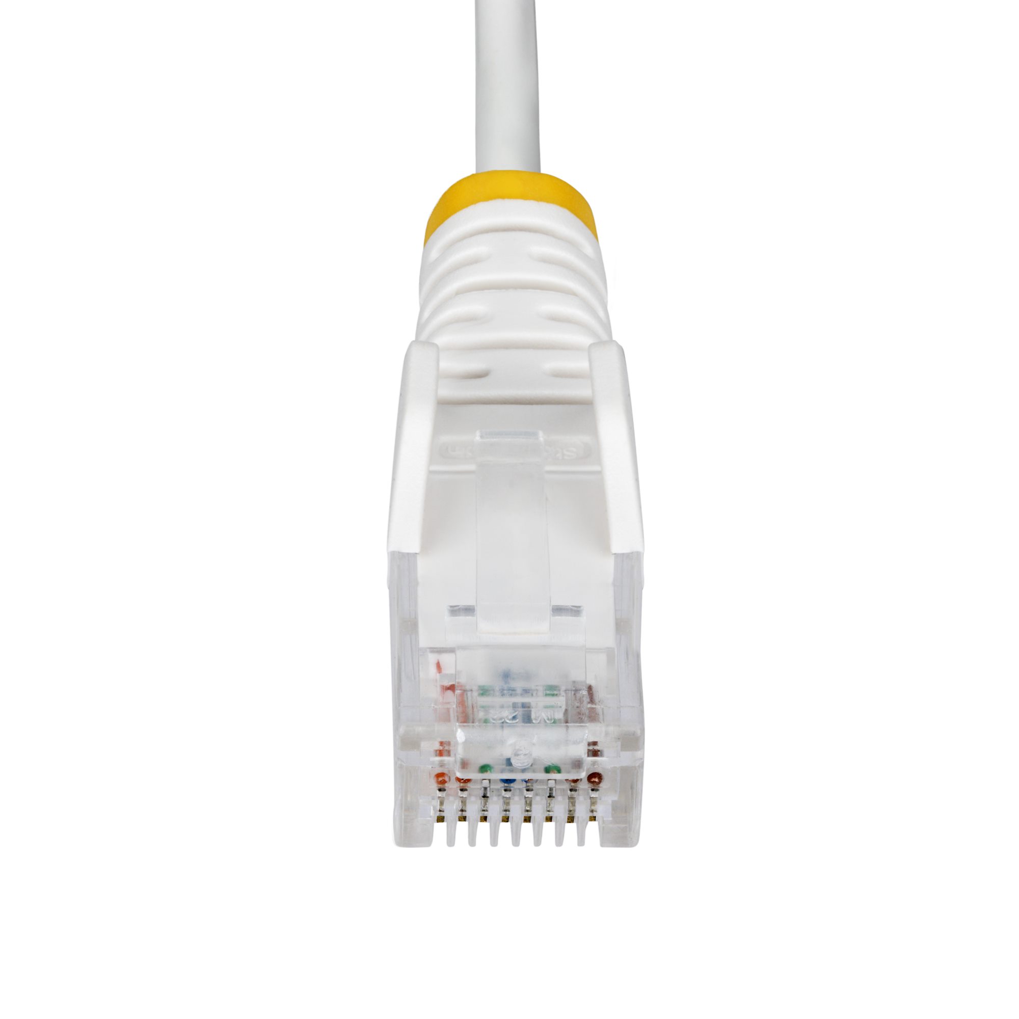 2M WHITE SLIM CAT6 CABLE .