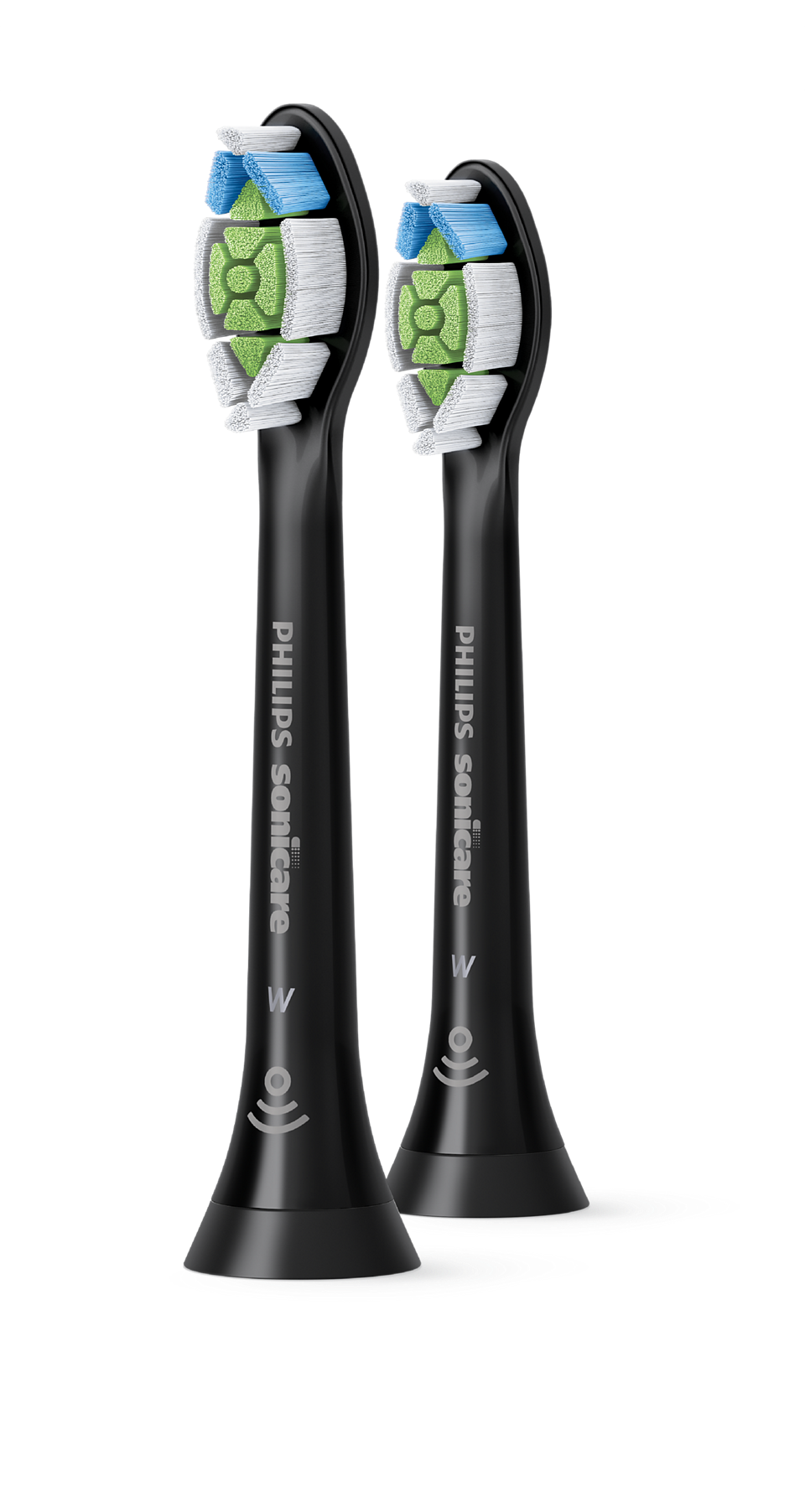 Philips PHIHX606288 Sonicare W2 Optimal White Ersatzbürstenköpfe, Schwarz