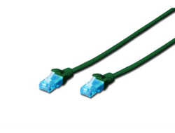 DIGITUS CAT6A S-FTP PATCH CABLE LSZH AWG 26/7 LENGTH 0.25 M GREE