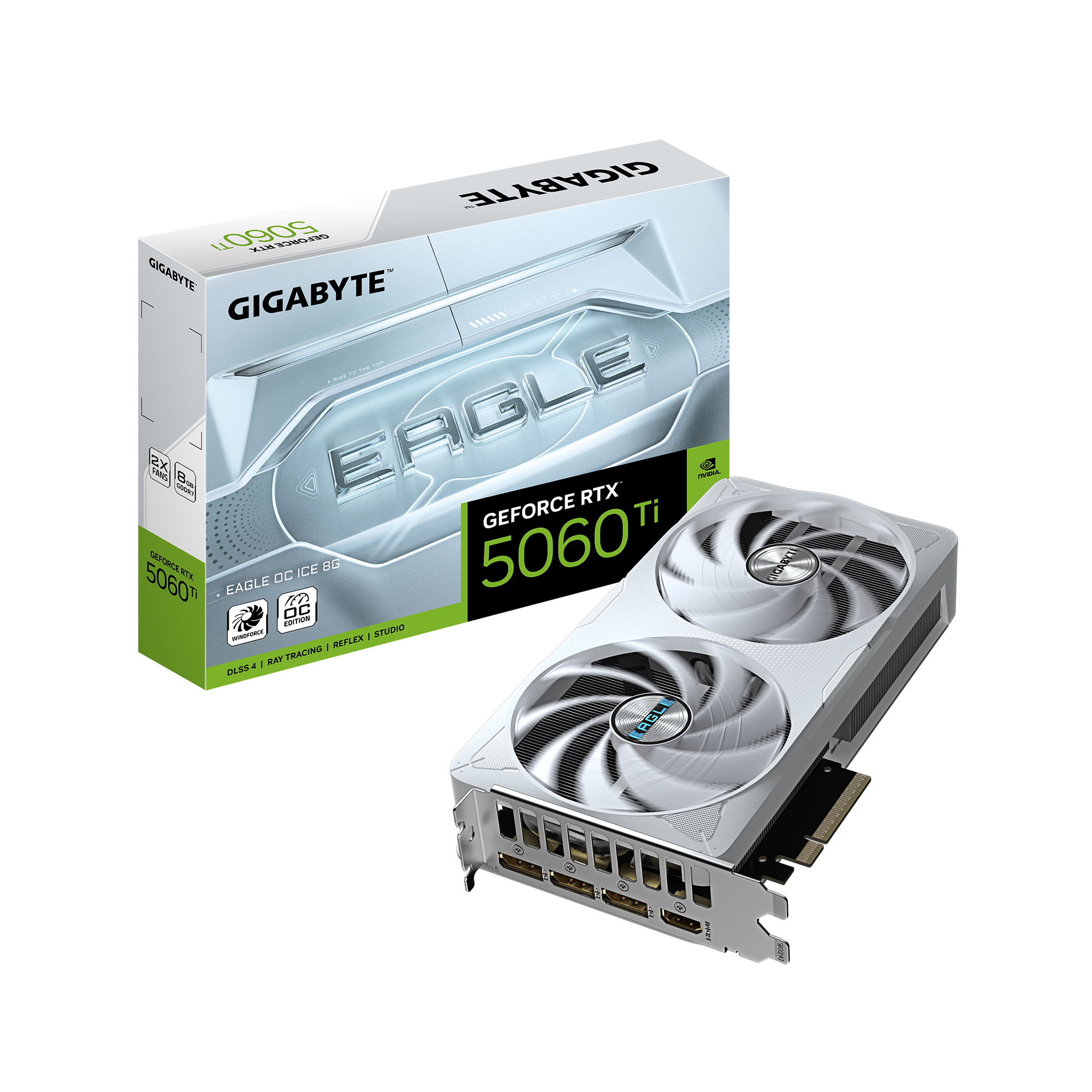GeForce RTX 5060 Ti EAGLE OC ICE 8G, Grafikkarte