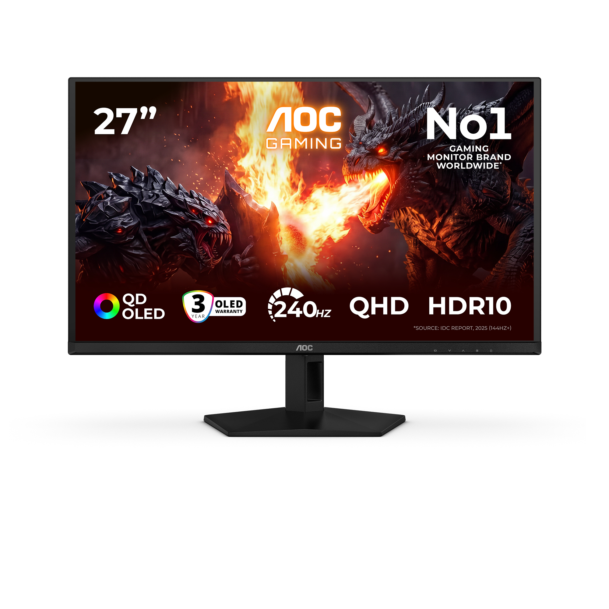 AGON Q27G41ZDF QD-OLED, Gaming-Monitor