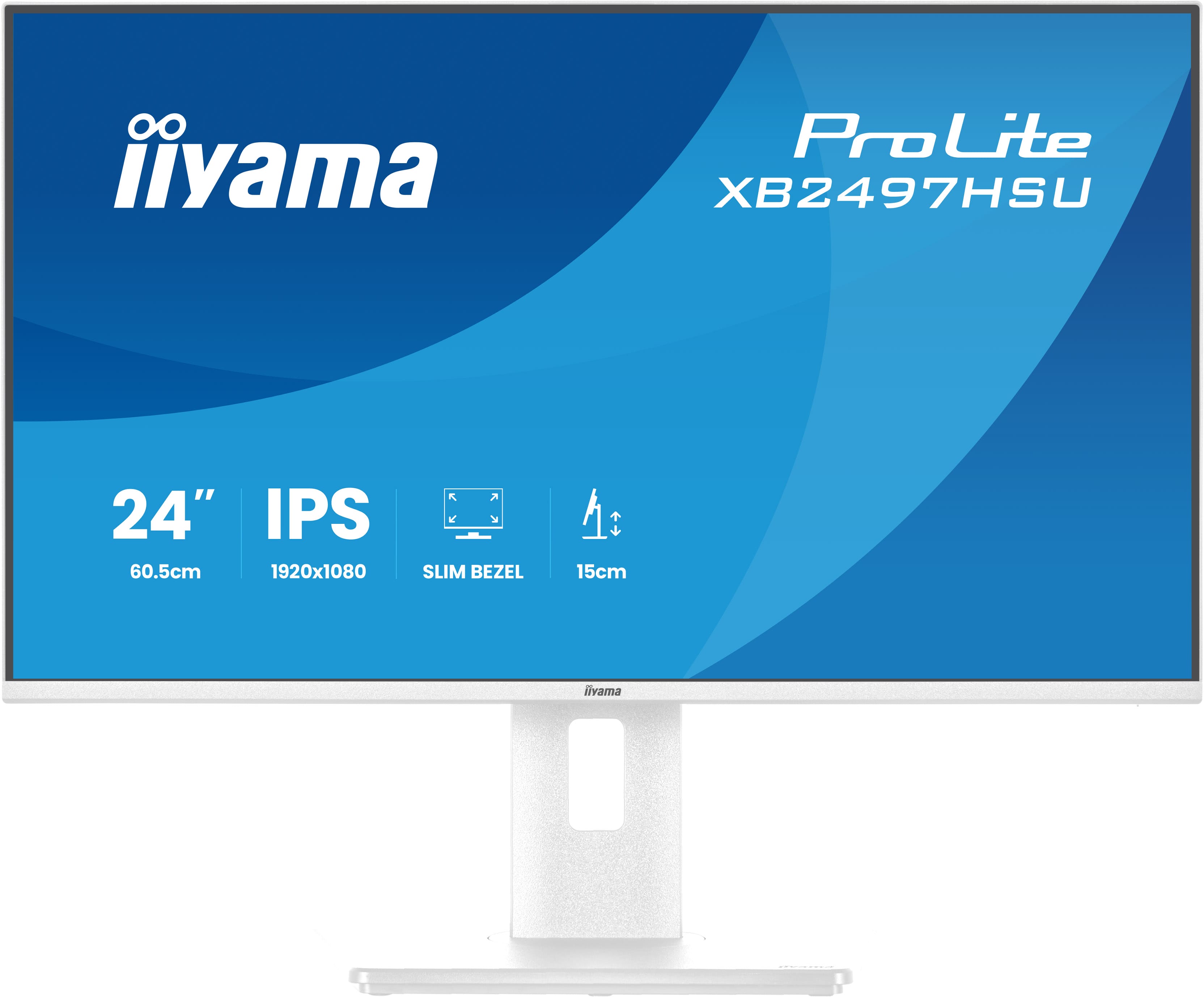 IIYAMA 60.5cm (24) XB2497HSU-W1 16:10 HDMI+DP+2xUSB-C