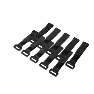 Logilink Kabelbinder mit Klettverschluss schw. 2x15cm 10Stk