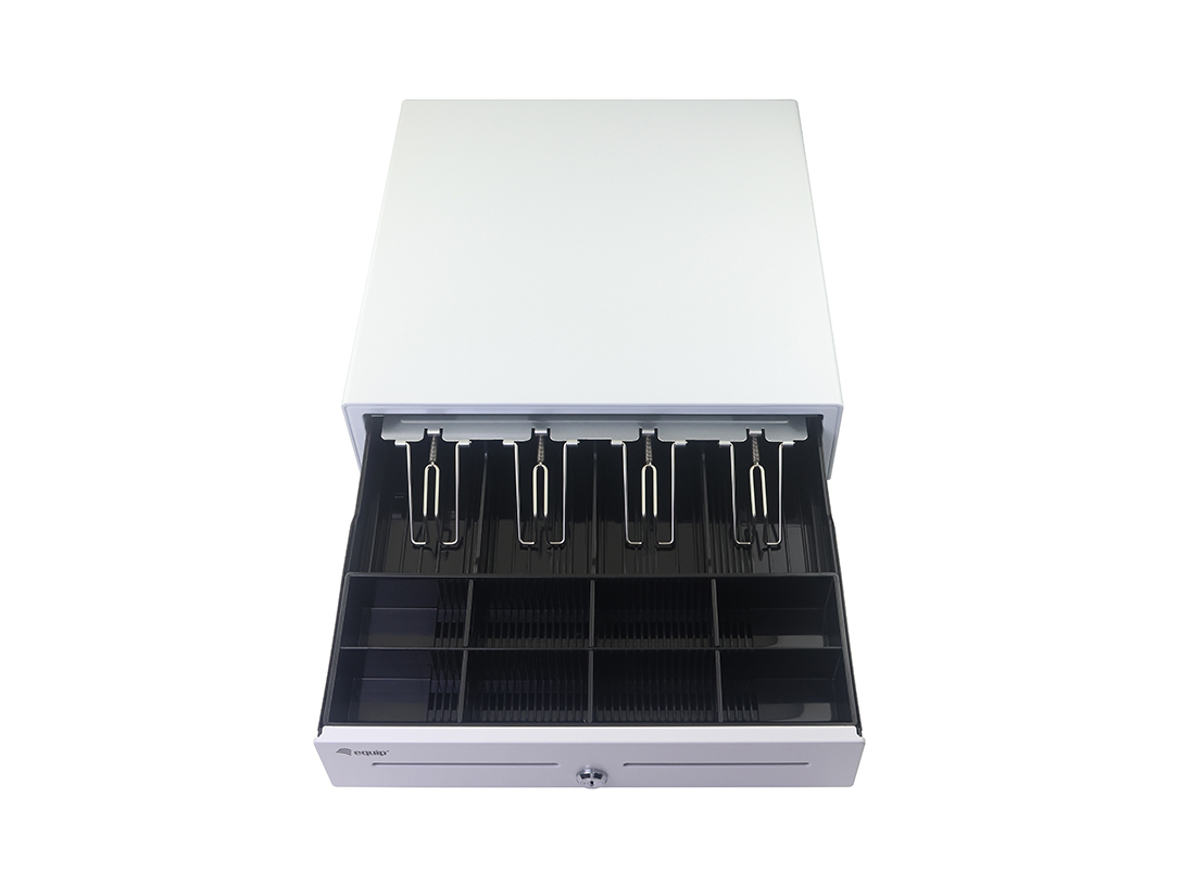 Equip Kassenschublade 4Schein-/8Münzfächer RJ11 POS weiß
