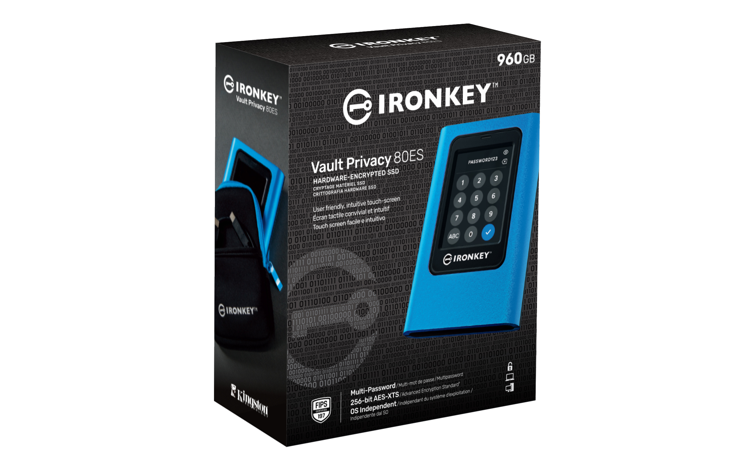IronKey Vault Privacy 80 960 GB, Externe SSD
