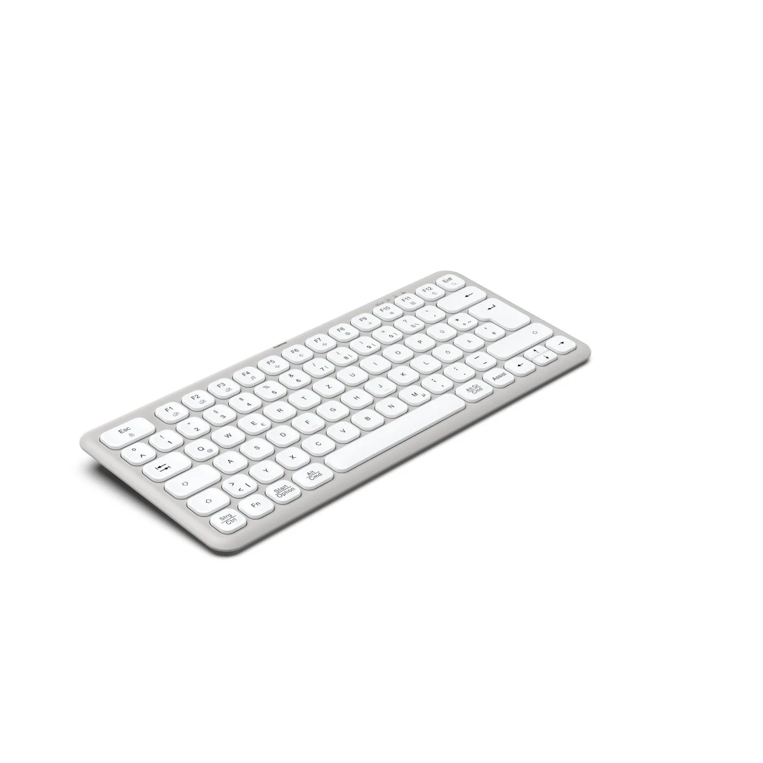 hama WK-500 Tastatur kabellos weiß