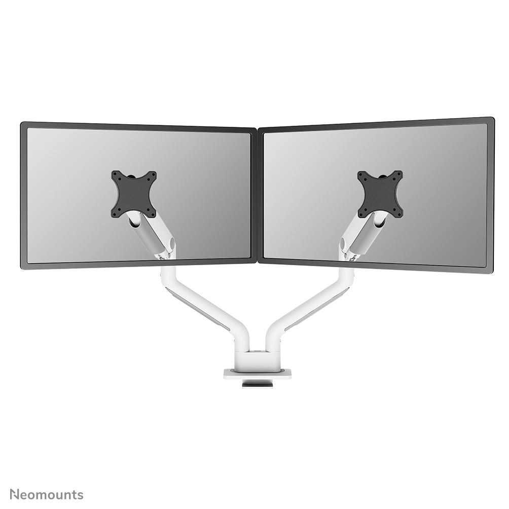 NEOMOUNTS Next One Desk Mount double display topfix clamp/grommet