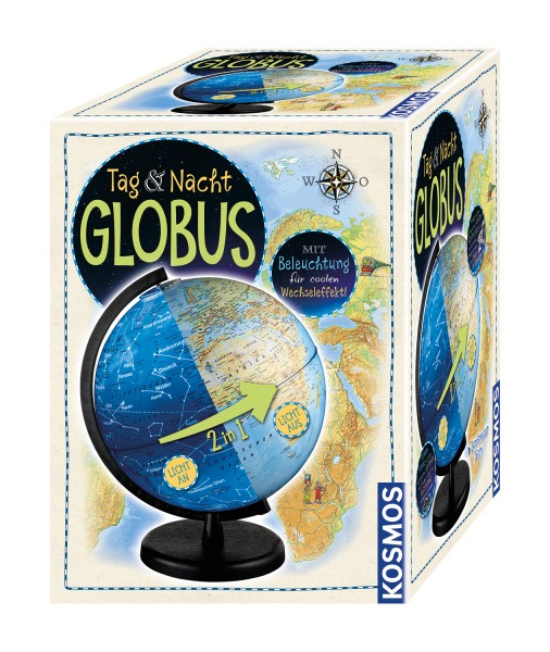 Tag & Nacht Globus, Experimentierkasten