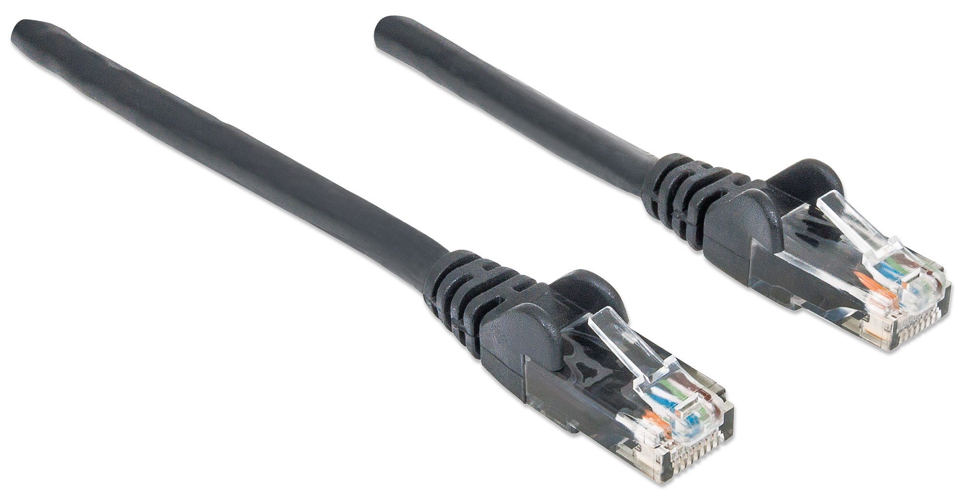 INTELLINET Patchkabel RJ45 U/UTP Cat6 1.50m schwa
