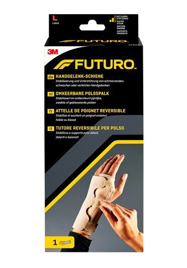 FUTURO™ Handgelenkbandage Handgelenkschiene 47855DABI, Gr. L beige 19,0-22,9 cm, 1 St.