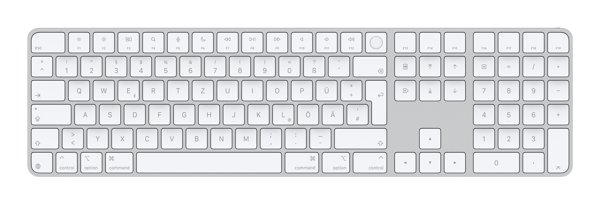 Apple Magic Keyboard mit Touch ID + Ziffernblock